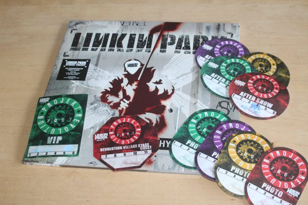 Linkin Park - Hybrid Theory (Yellow Vinyl) + Backstage...