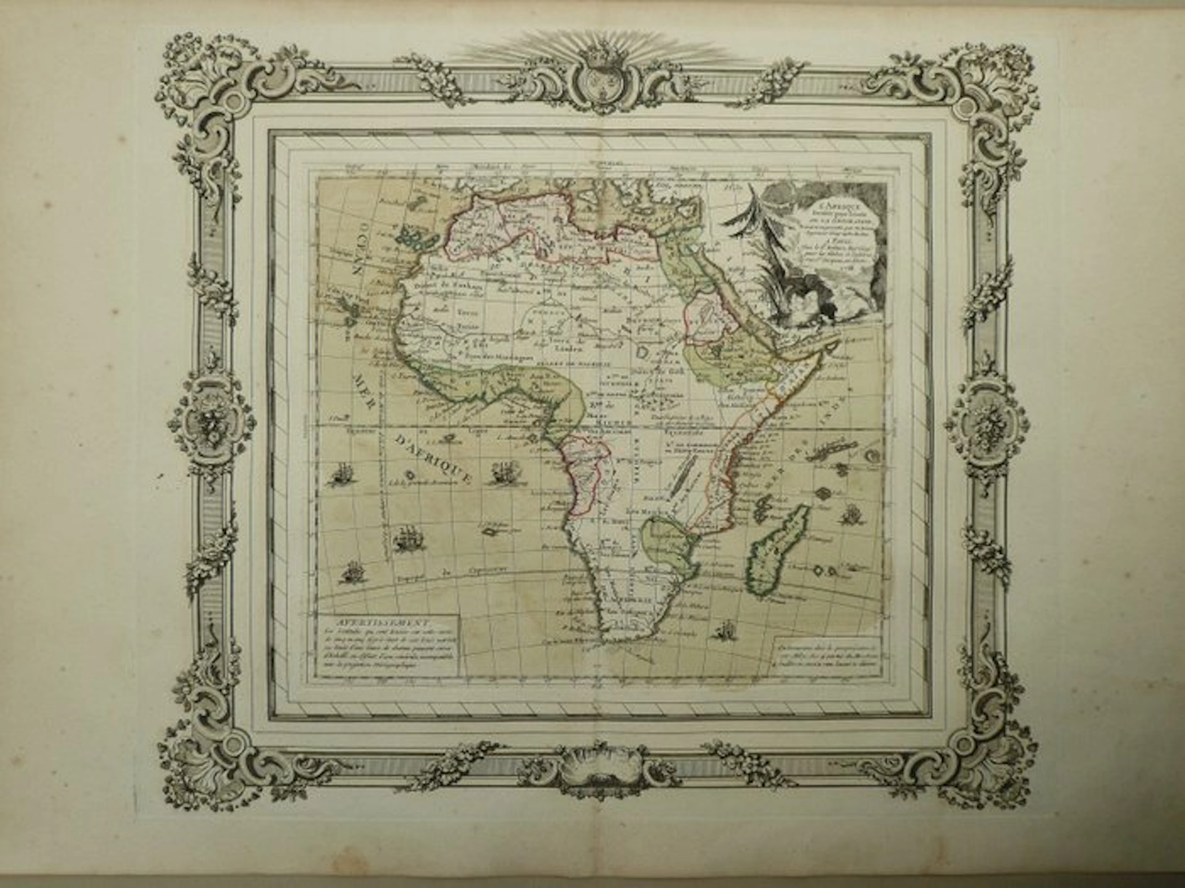 Africa - Madagascar; Louis Charles Desnos - L'Afrique...