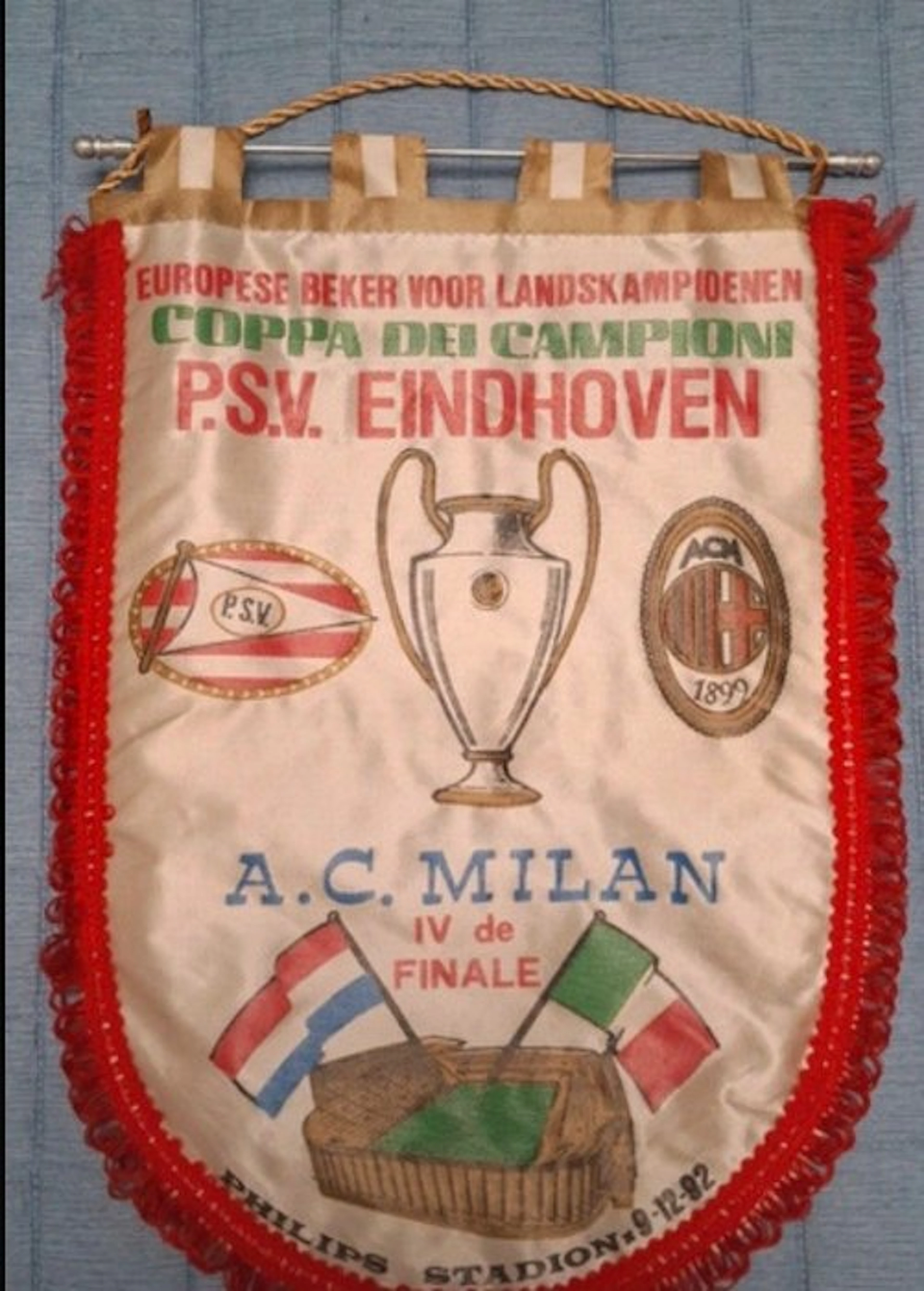PSV Eindhoven - Coppa dei Campioni - Flag / pennant