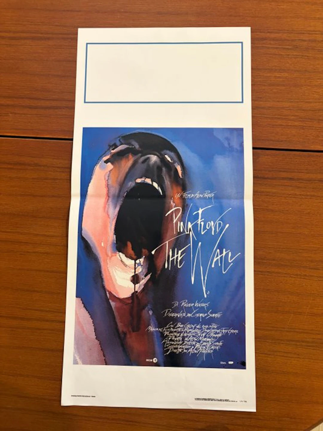 Pink Floyd - The Wall - Italian cinema release poster