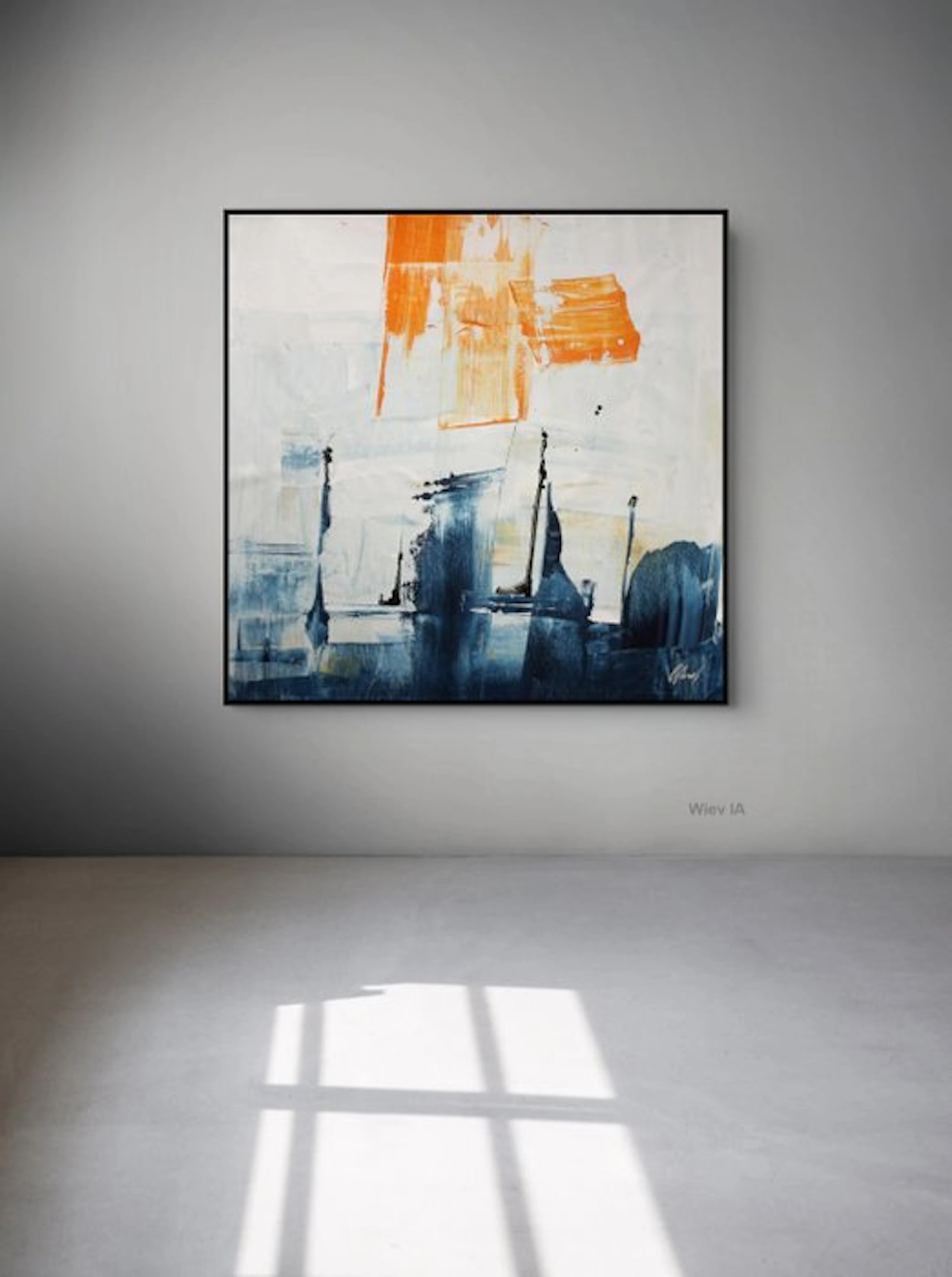 Giuseppe Panzica - Vol. 3872 - Luce città (100x100 XXL) NO RESERVE