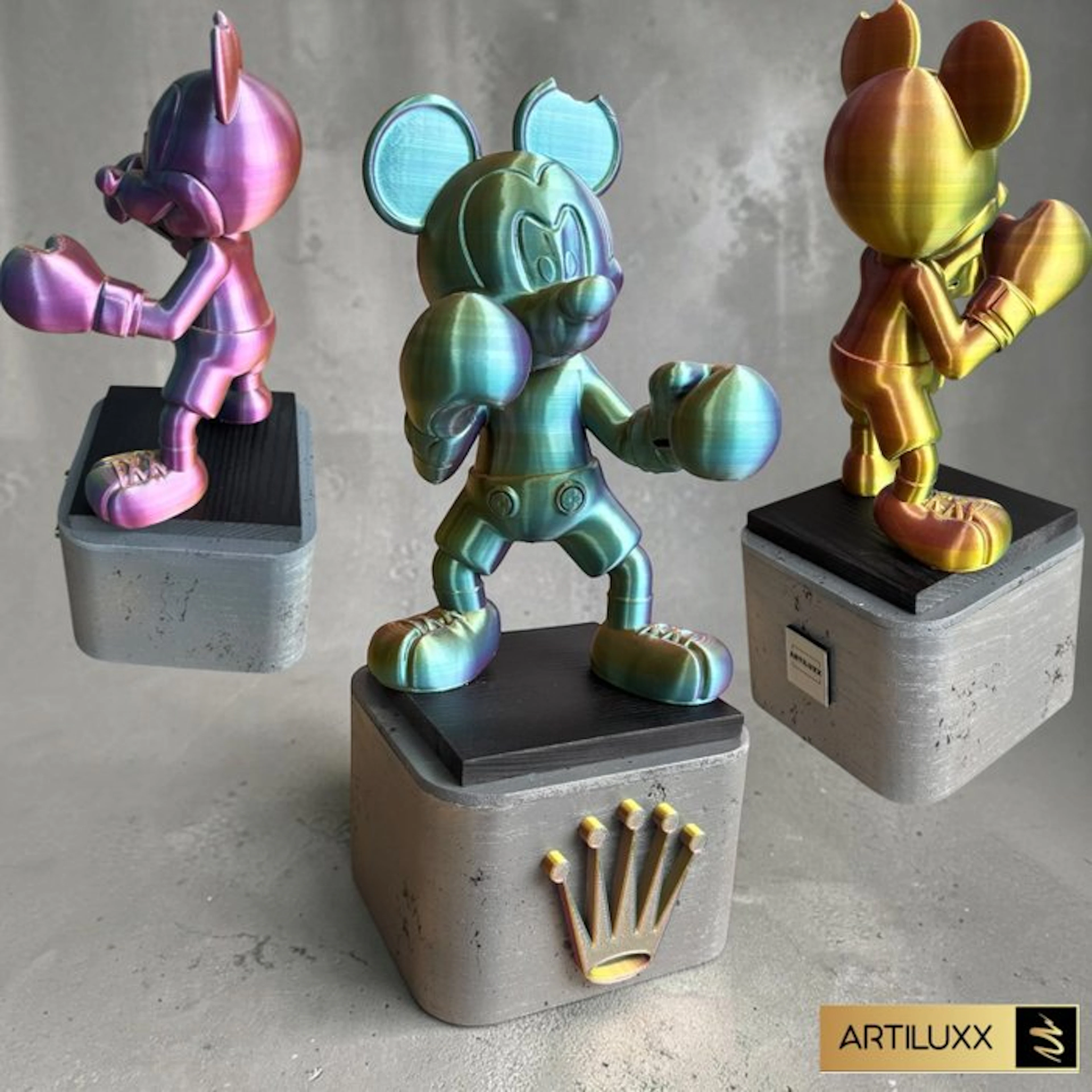 Artiluxx - Mickey Mouse boxing king - Rolex edition
