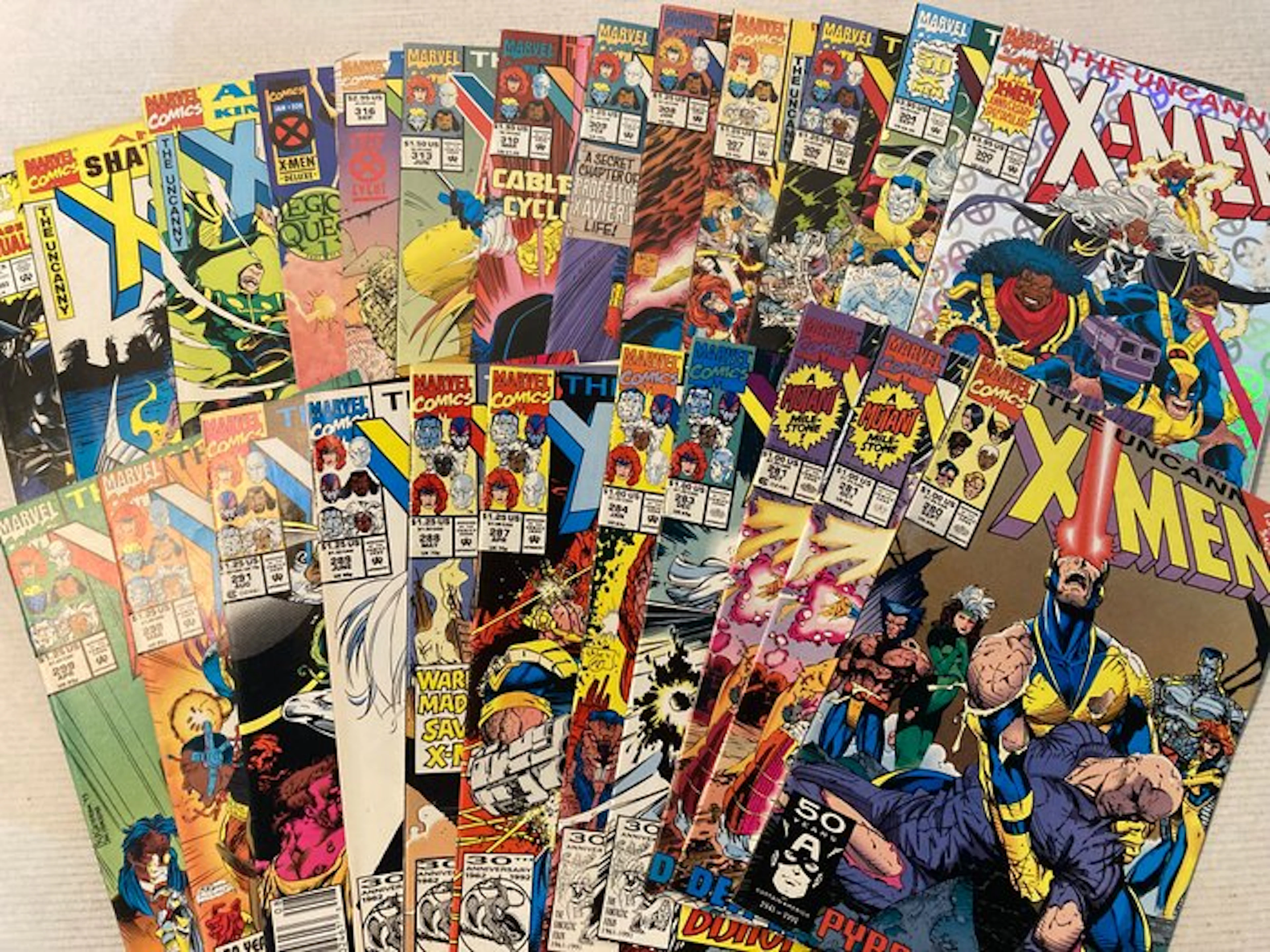 Uncanny X-Men (1963) 24 comics in Range # 280 to 320 +...