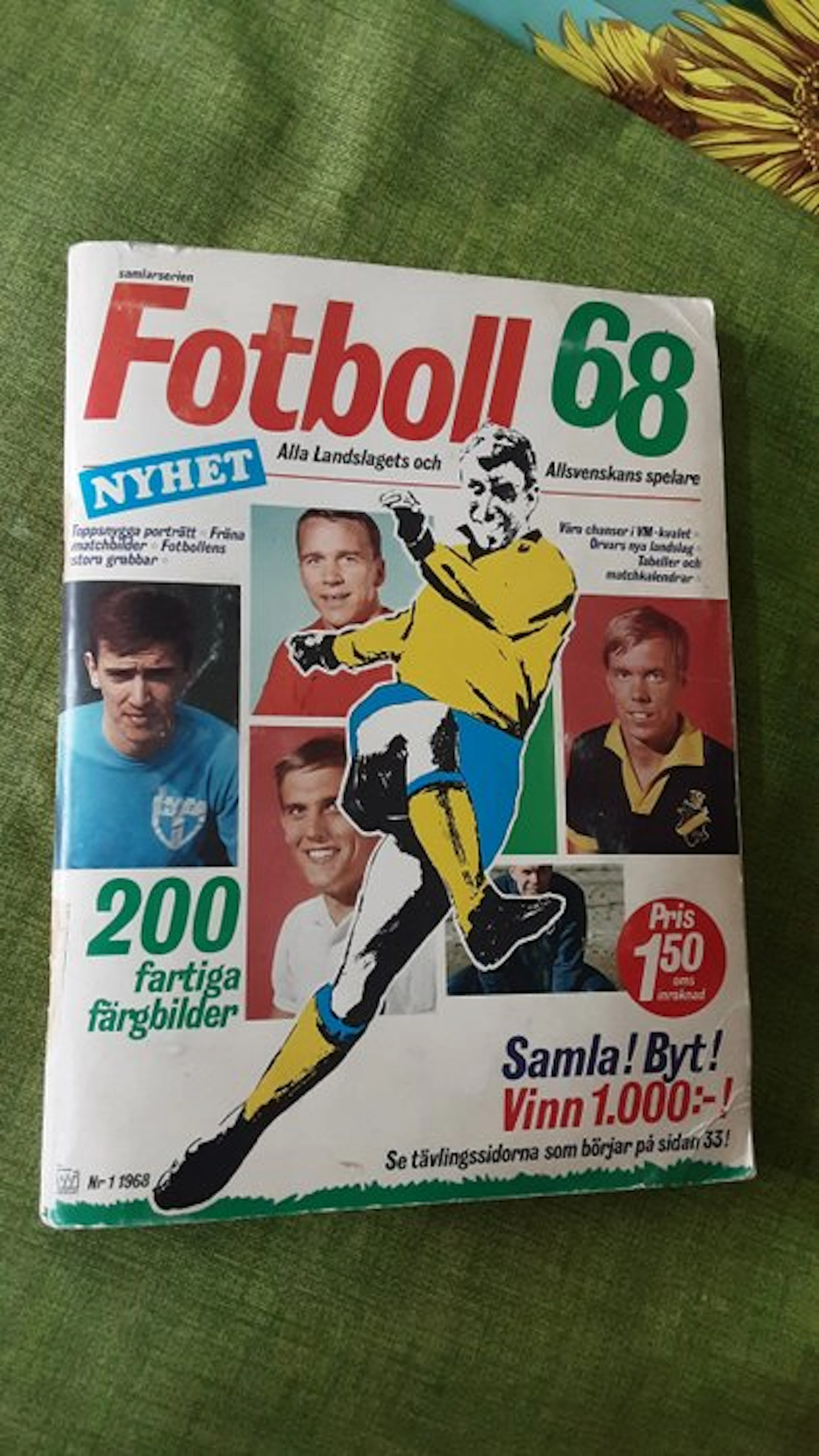 1968 William Fotboll 68 Svezia Original edition
