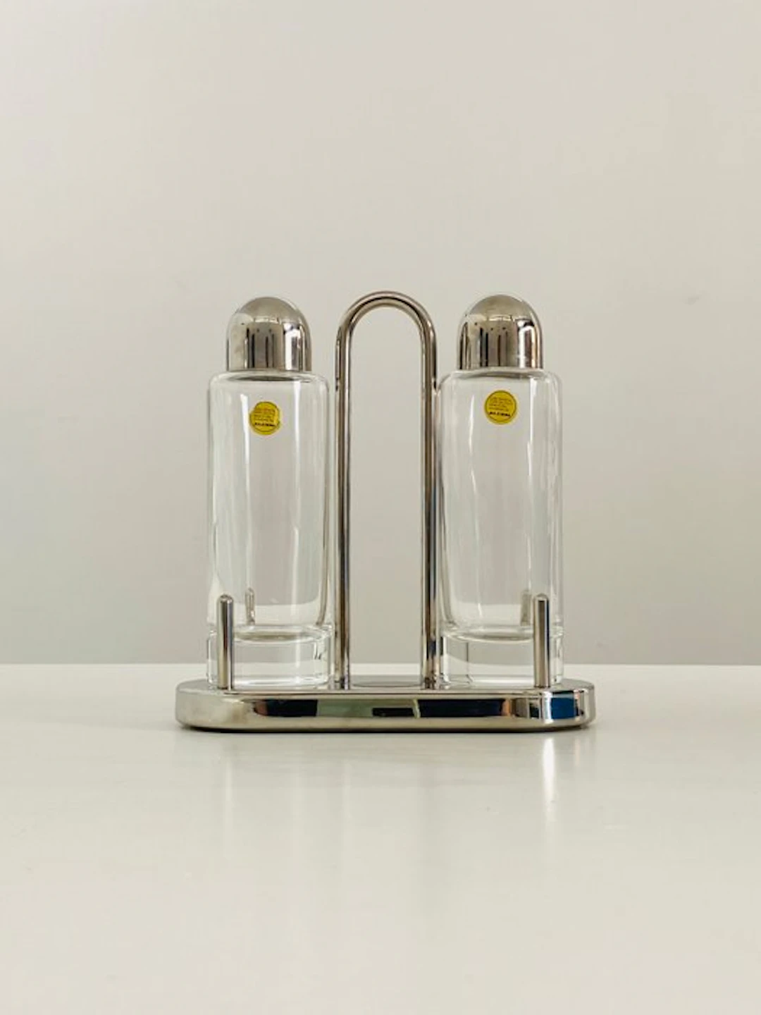 Alessi - Ettore Sottsass - Oil can (2) - Steel, Glass - 5070