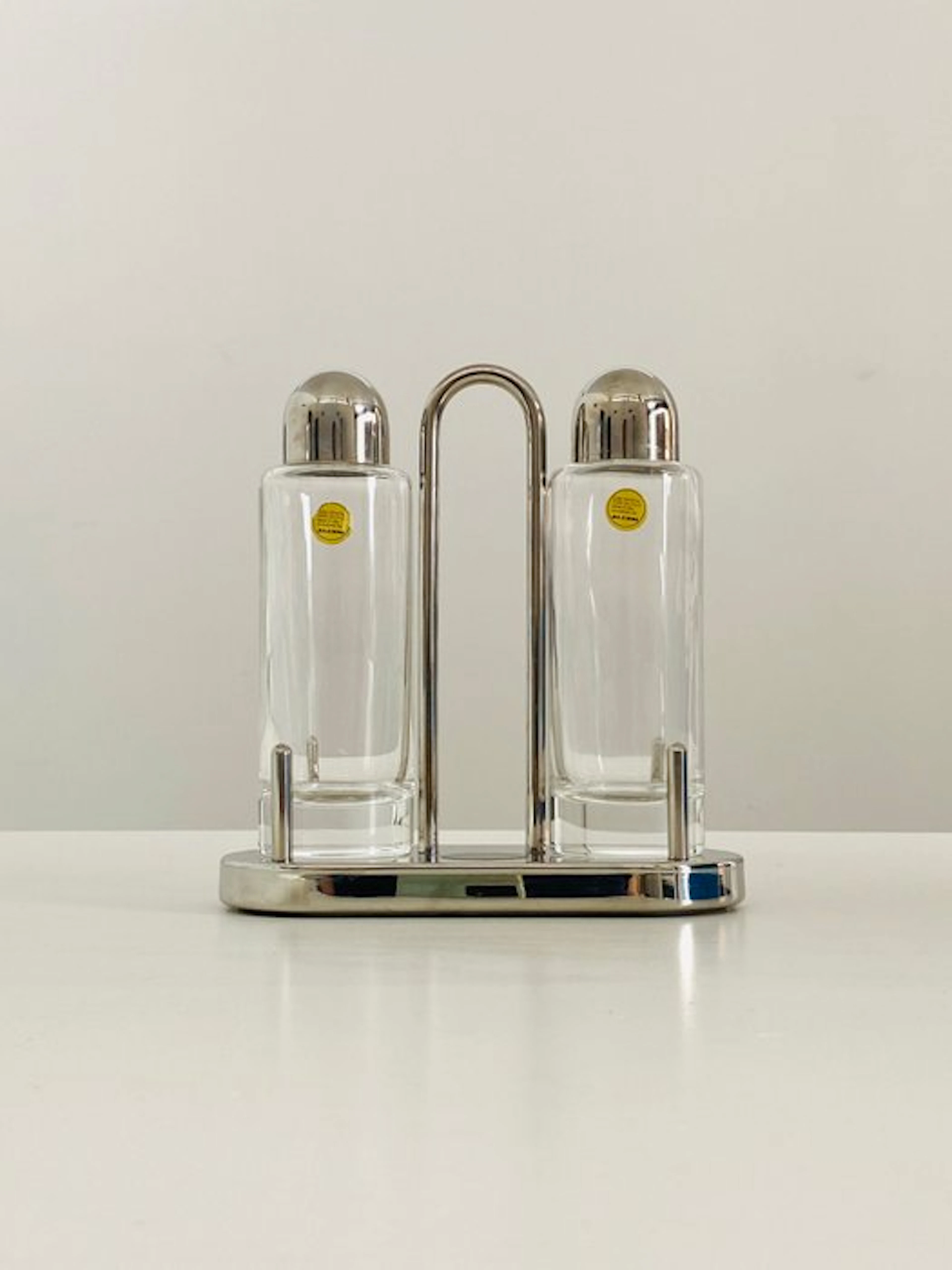 Alessi - Ettore Sottsass - Oil can (2) - Steel, Glass - 5070