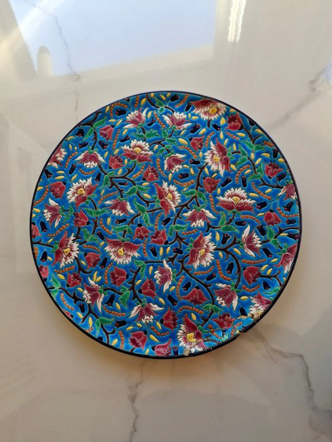 Emaux de Longwy - Dish - Ceramic, Enamel