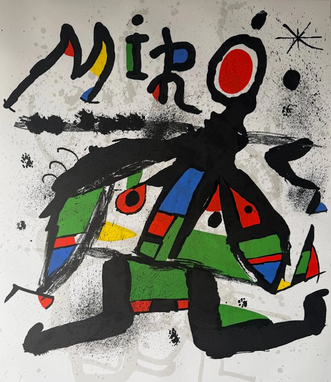 Joan Miro (1893-1983) - Composition