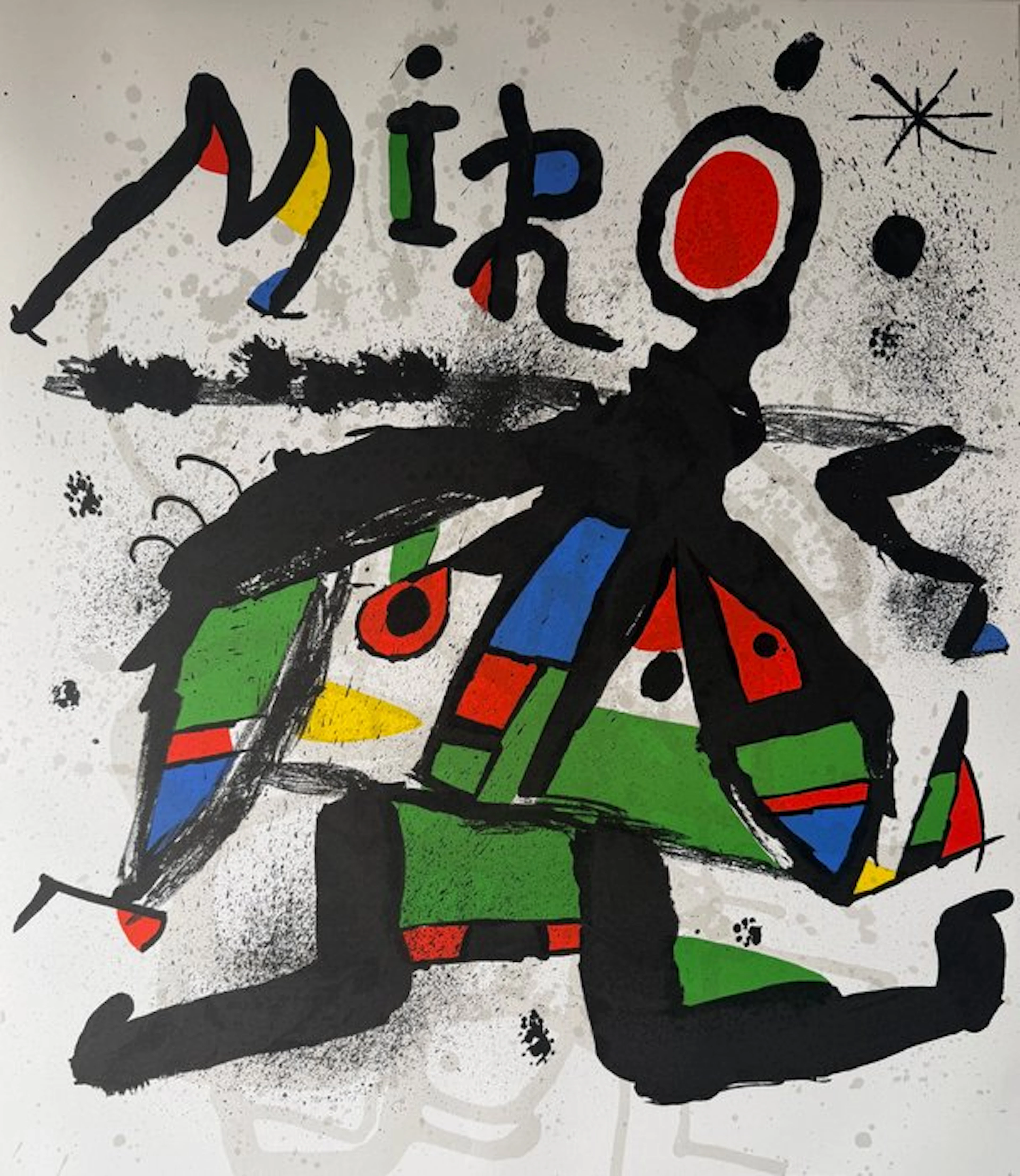 Joan Miro (1893-1983) - Composition