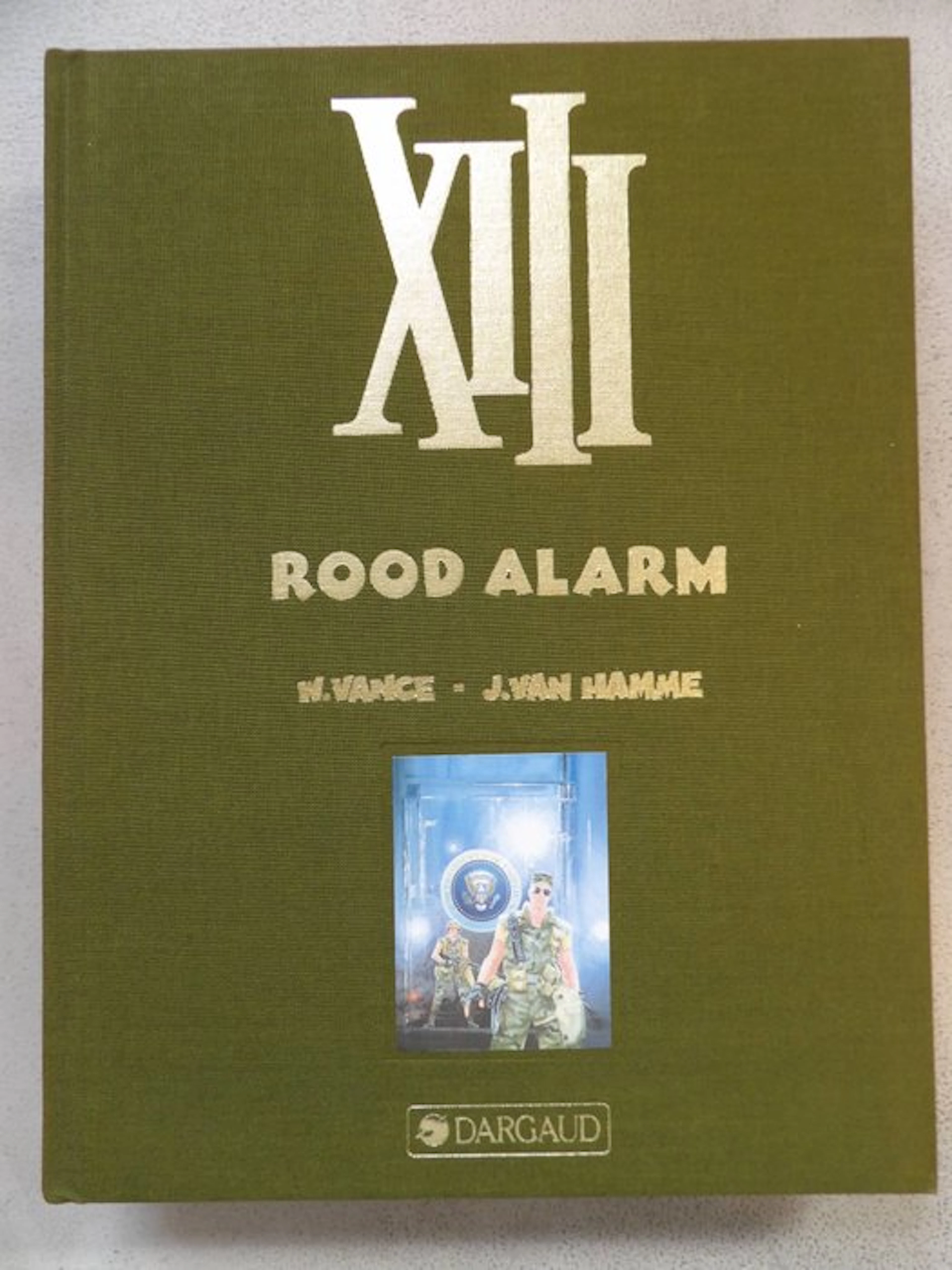 XIII 5 - Rood alarm - Luxe editie + prent - gesigneerd...