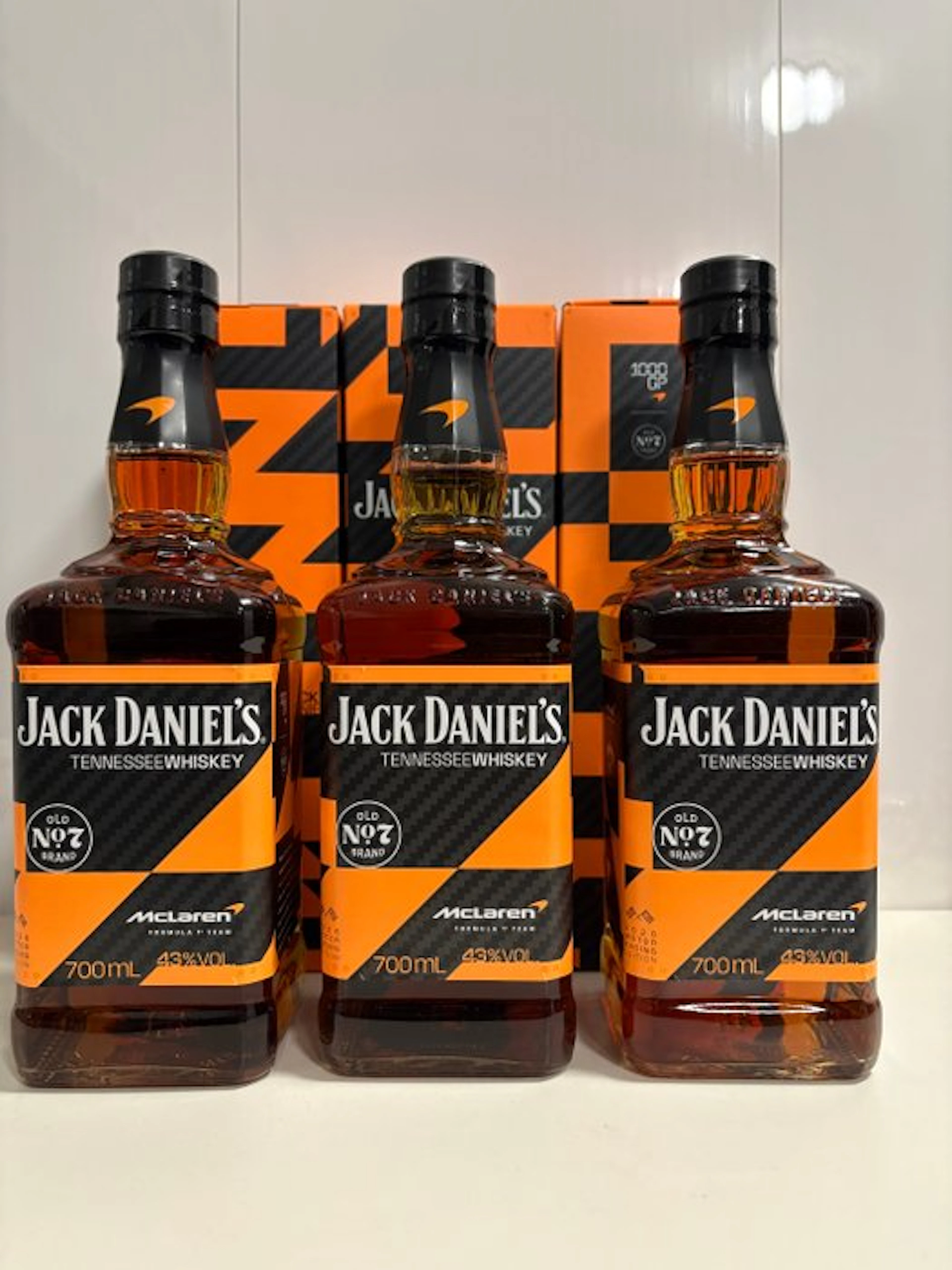 Jack Daniel's McLaren McLXJD 2026 Edition - b. 2026 - 700ml - 3 bottles