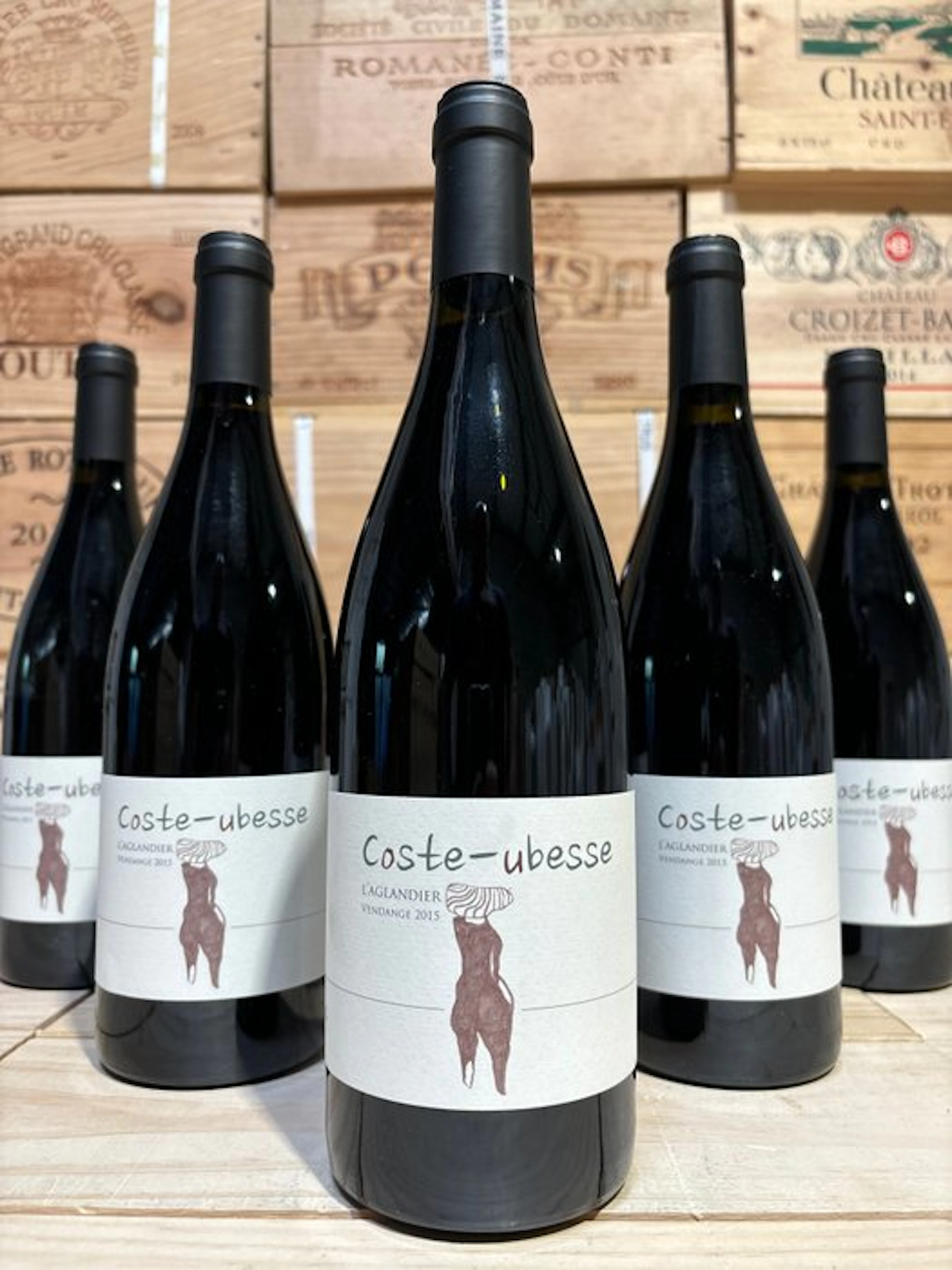 2015 Domaine Coste-Ubesse "L’Aglandier" - Languedoc - 6 Bottles (0.75L)