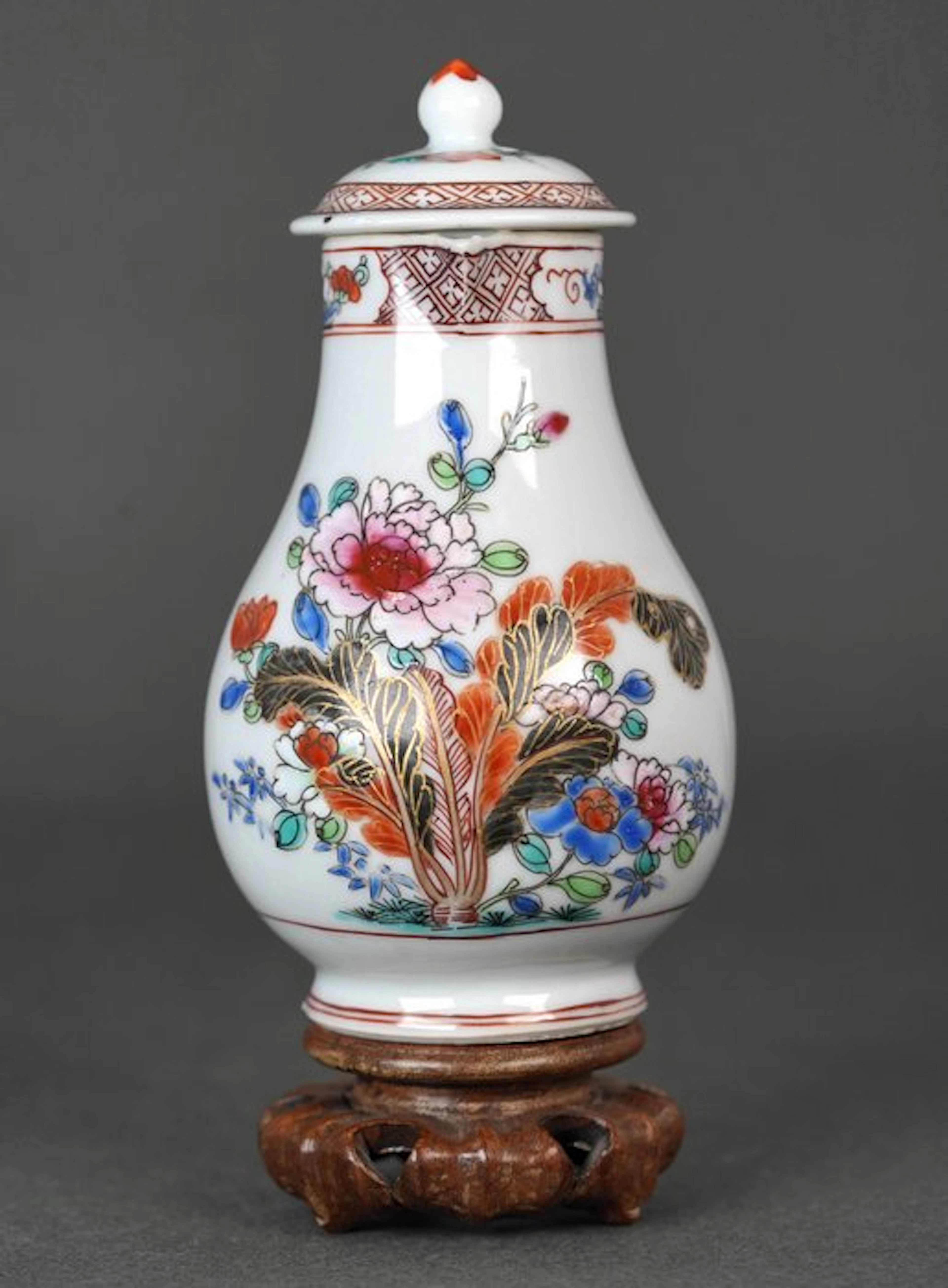 Perfect Condition - Qianlong (1735-1796) - Ewer - Peonies