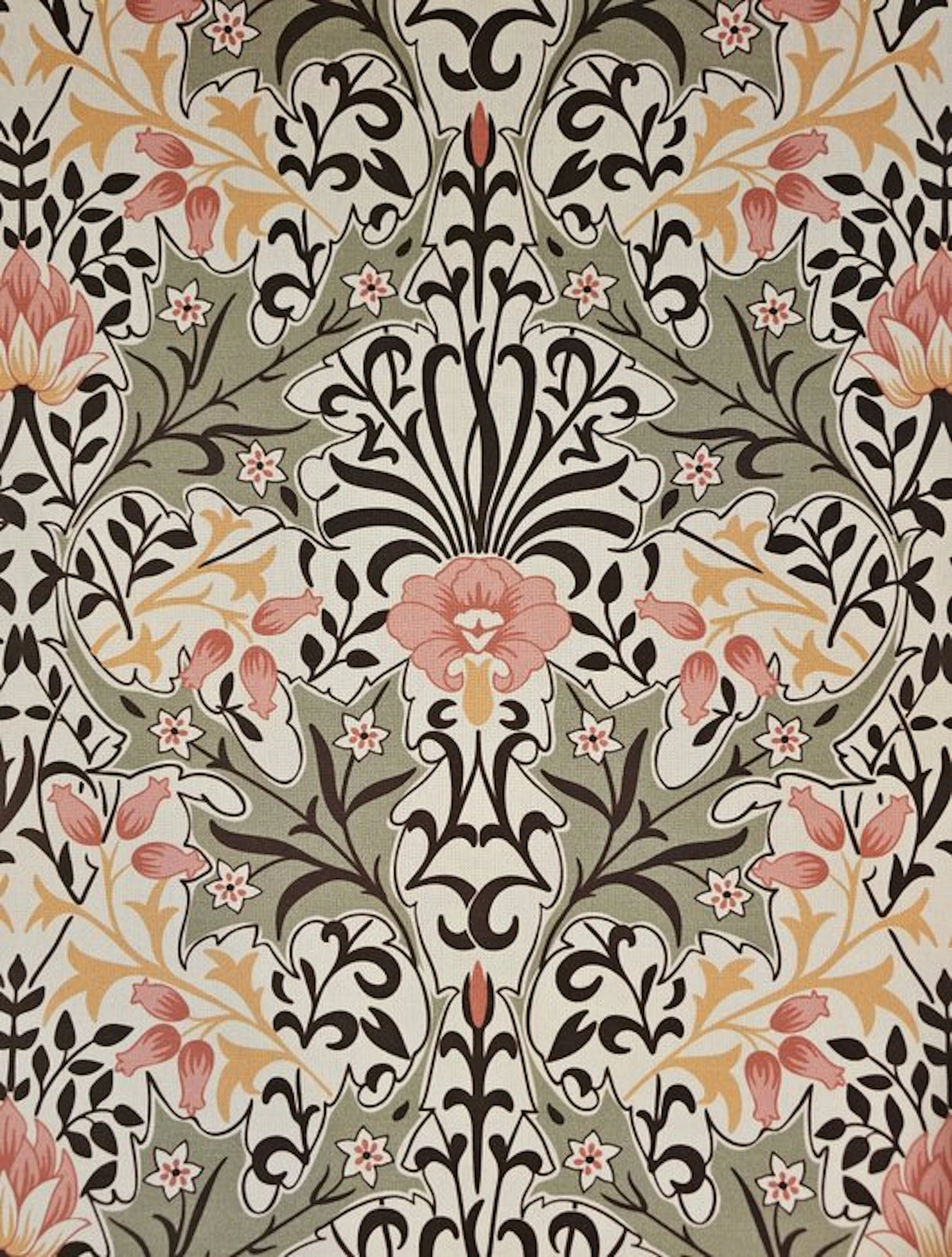 William Morris fabric 'Arts and Crafts' - Art Deco design...
