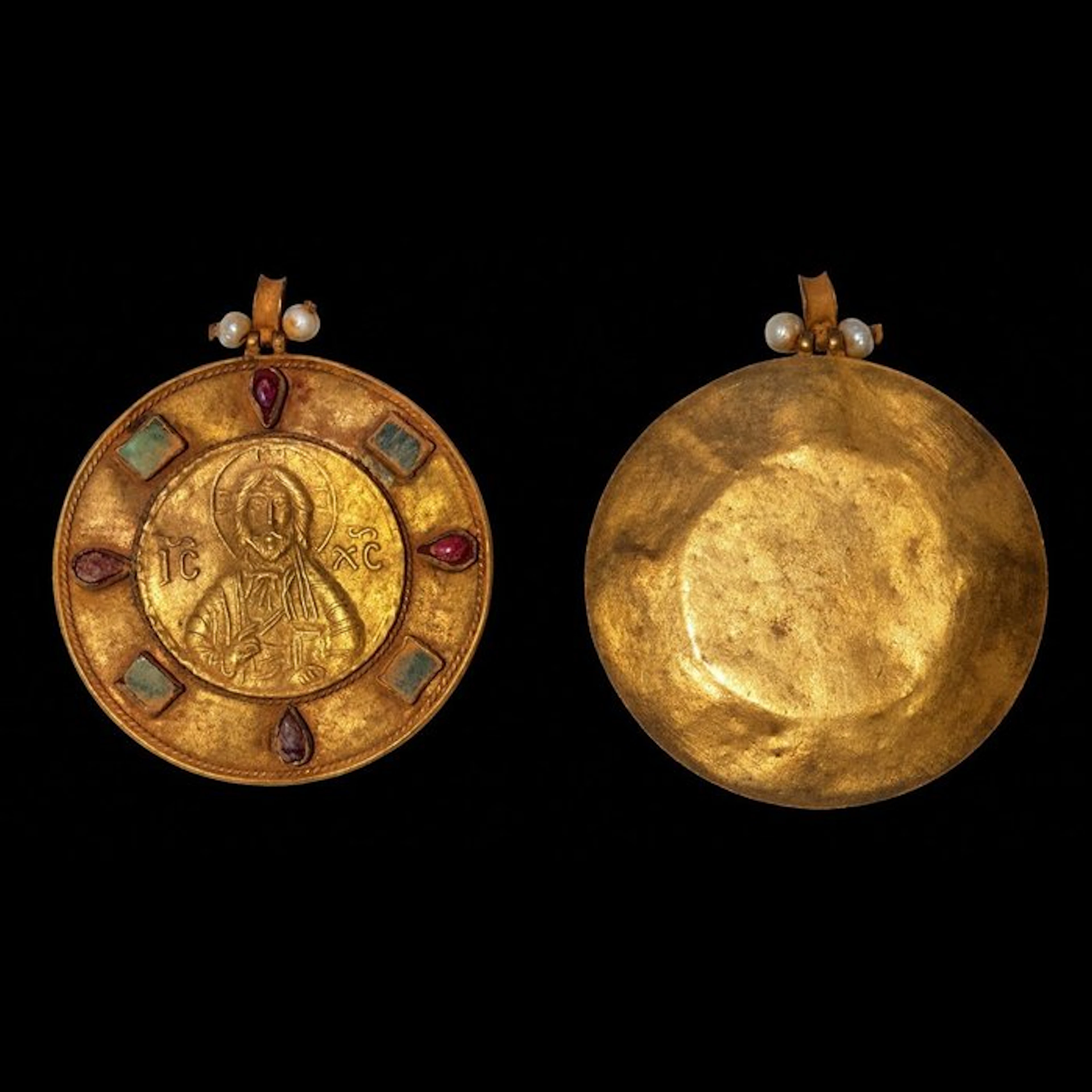 Byzantine Gold Pendant - 55 mm