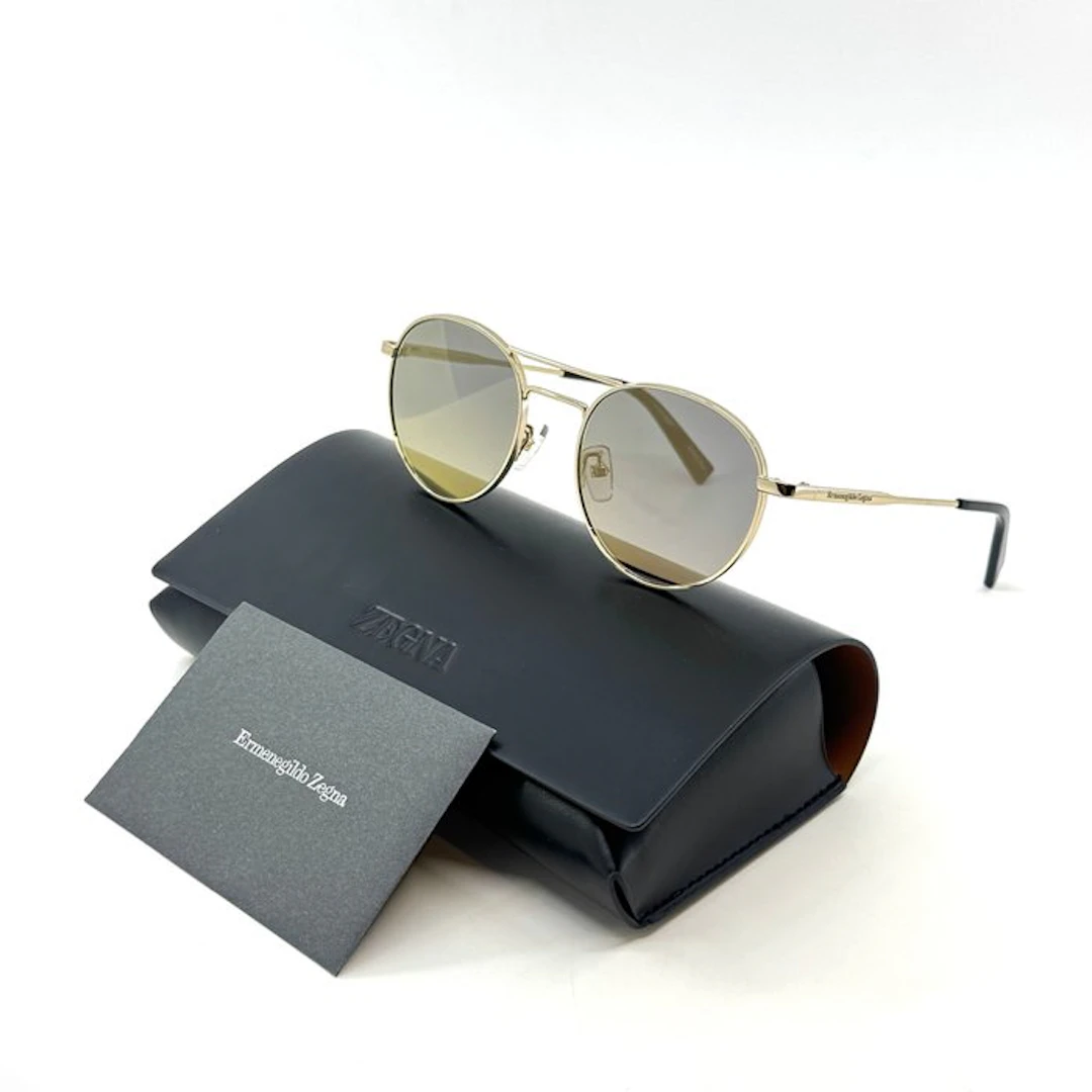 Ermenegildo Zegna - *NEW* - Gold Metal - Sunglasses