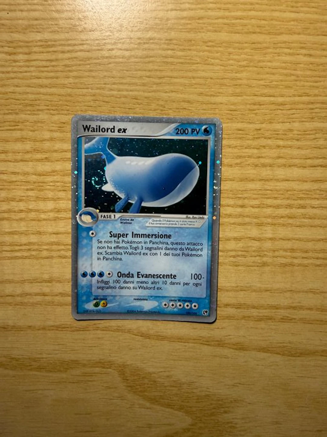 Pokémon Card - Wailord Holo - EX - EX Team Magma vs Team Aqua
