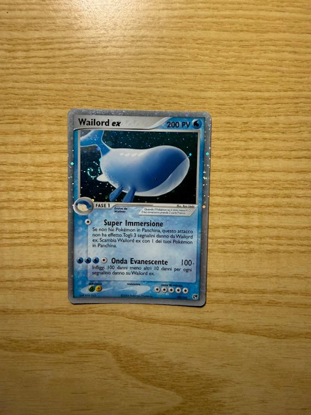 Pokémon Card - Wailord Holo - EX - EX Team Magma vs Team Aqua