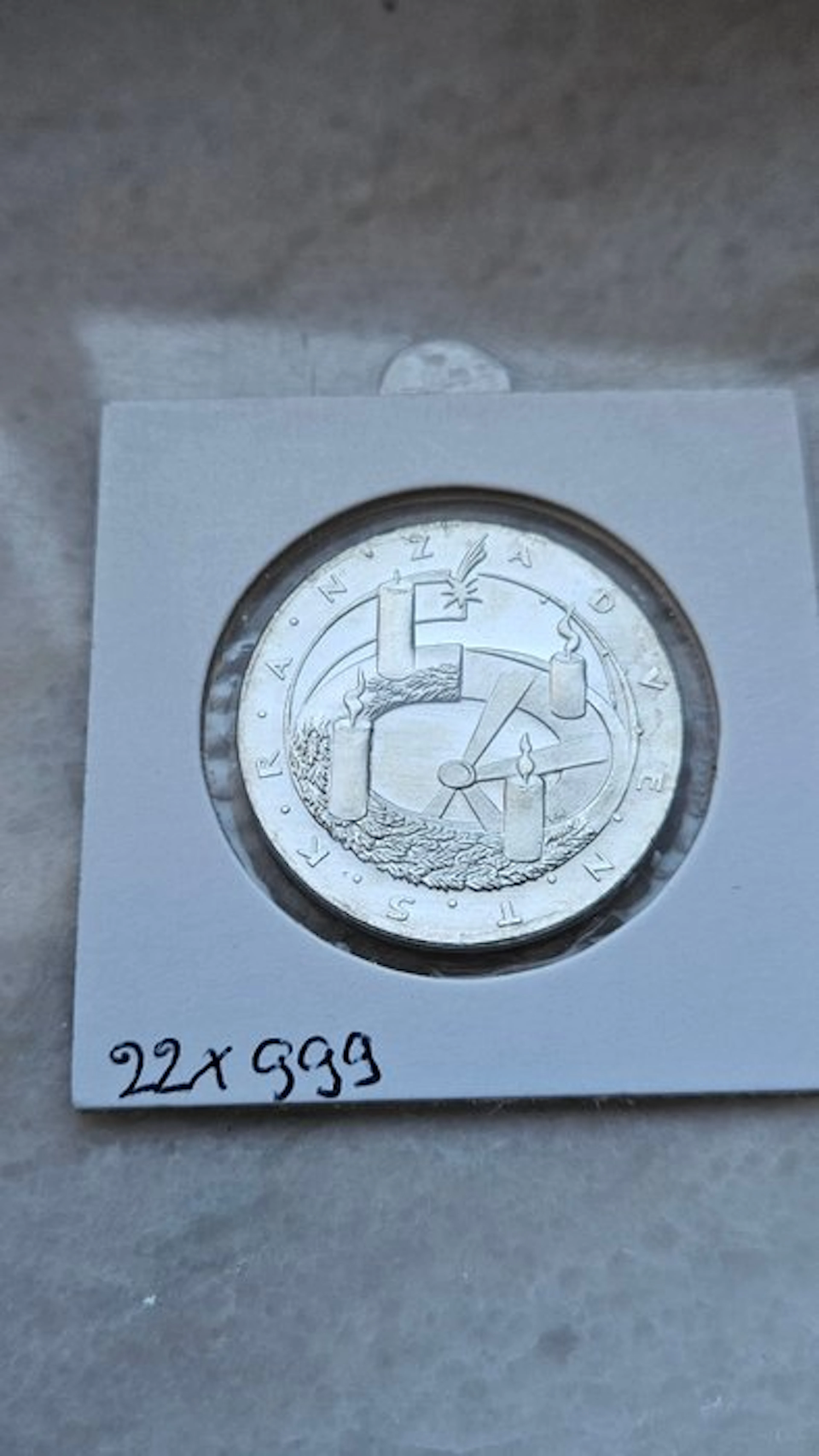 Germany. 25 Euro 2024 "Adventskrans" (No reserve price)