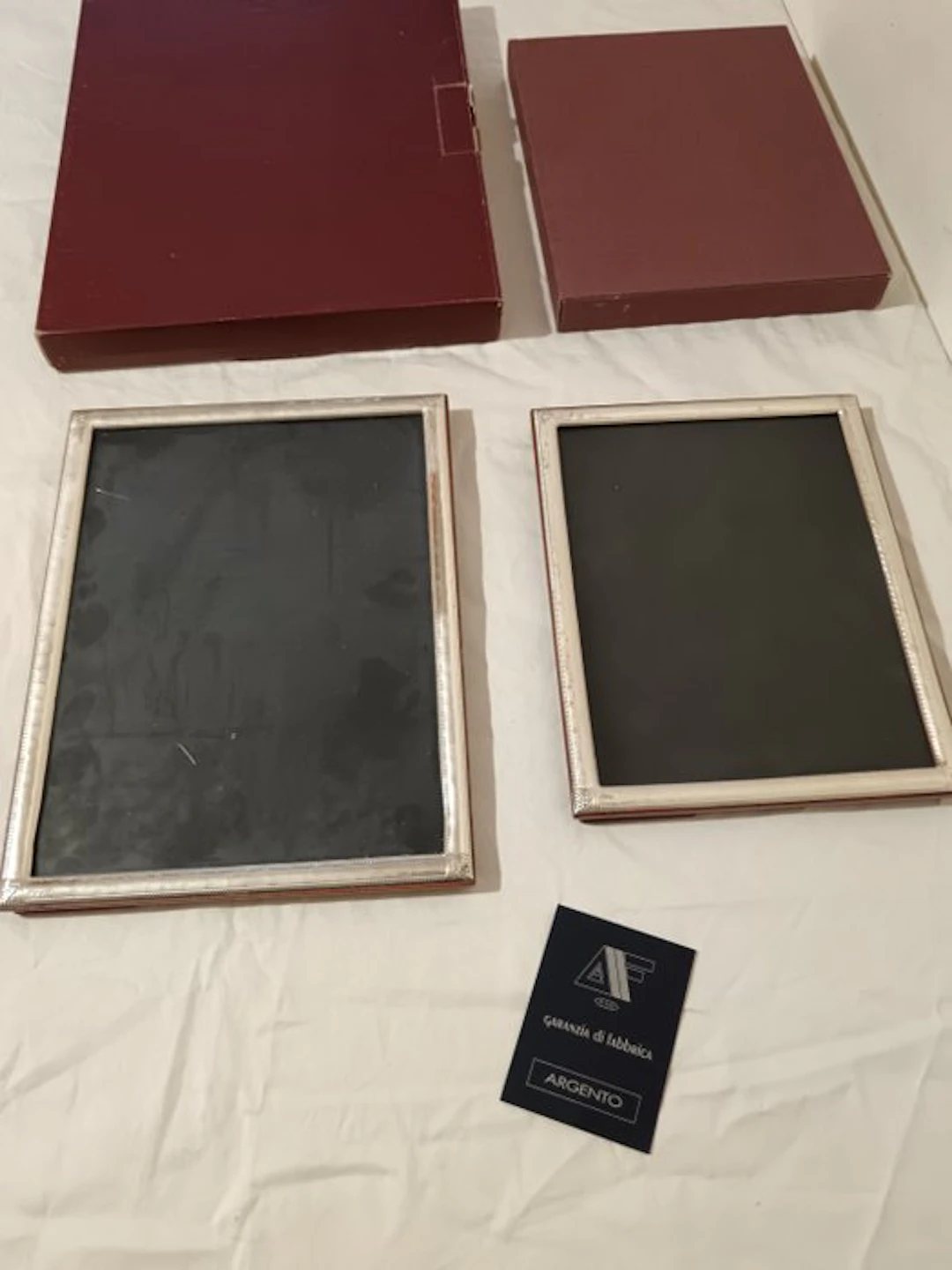 Argenti Firenze - Picture frame (2) - 925 sterling silver laminate