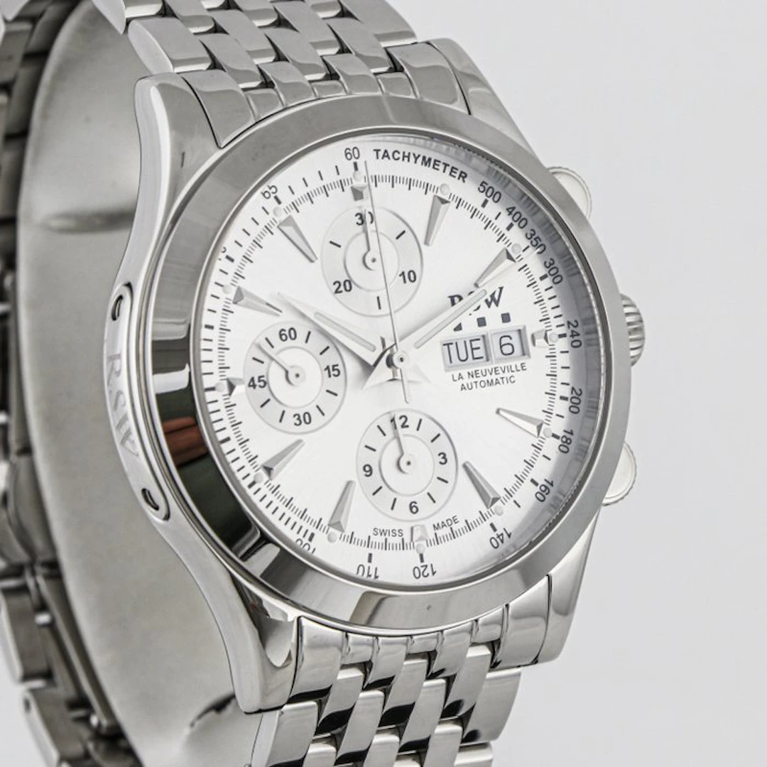 RSW - La Neuveville Valjoux automatic - RSWA129-SS-1 - No...