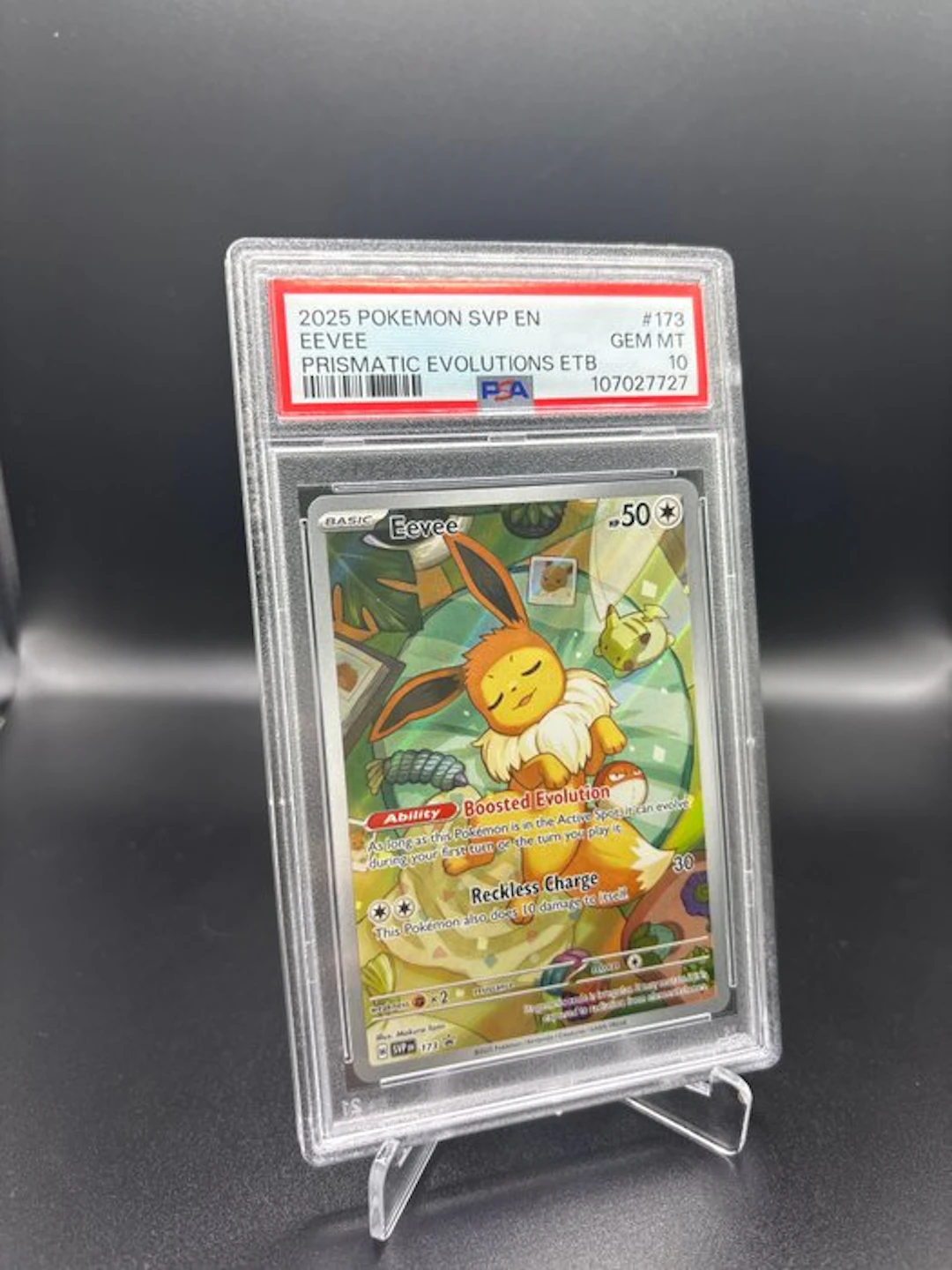 Pokémon - 1 Graded card - Eevee #173 - PSA 10 - Scarlet...