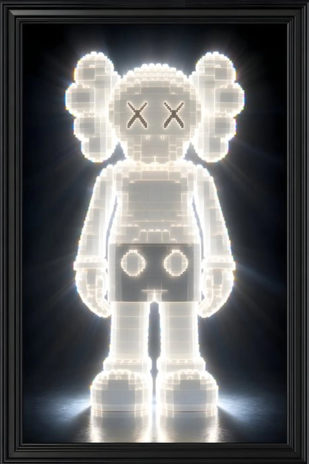 daveY - KAWS LEGO –"Radiant Core (Pure Light)"