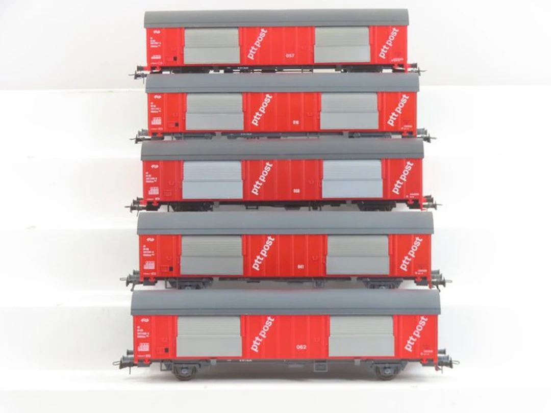Roco H0 - 47275/4387A - Model train freight carriage (5)...