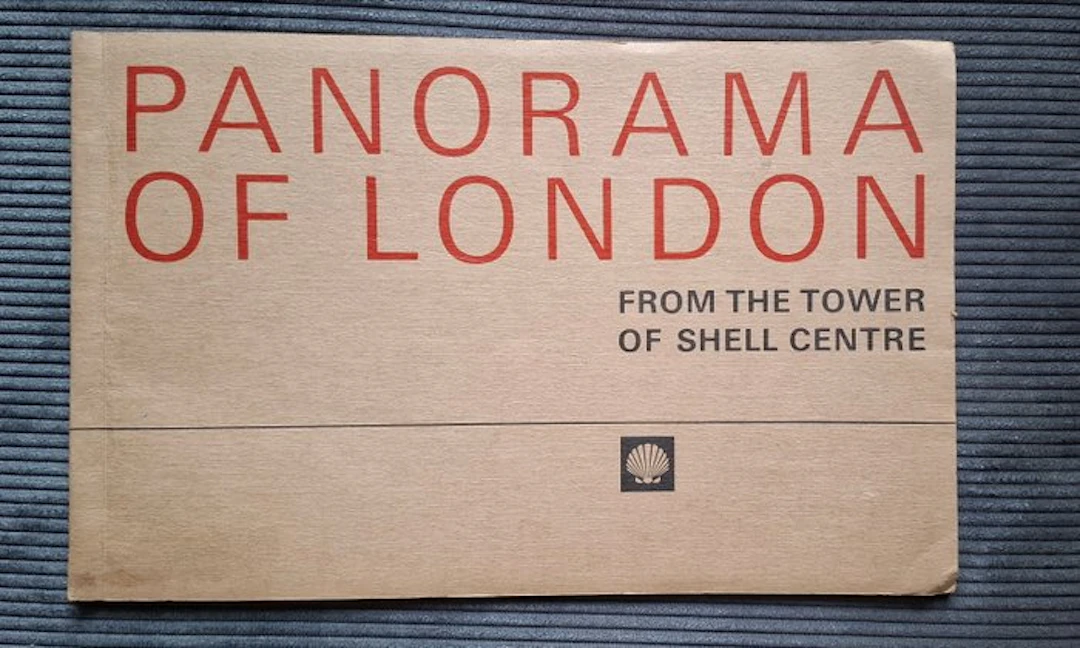 Lawrence Wright - Panorama Of London From the Tower of shell centre - 1965