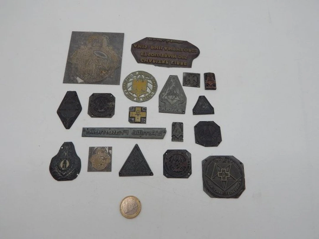 Unknown - Badge - masonic franc maconnerie vrijmetselarij...