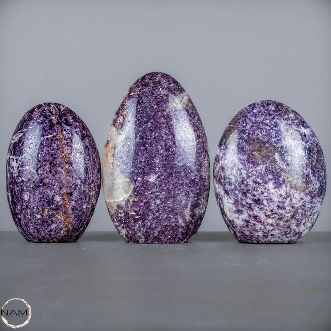 Lepidolite Set – Mystical Unicorn Stone Set – Unique...