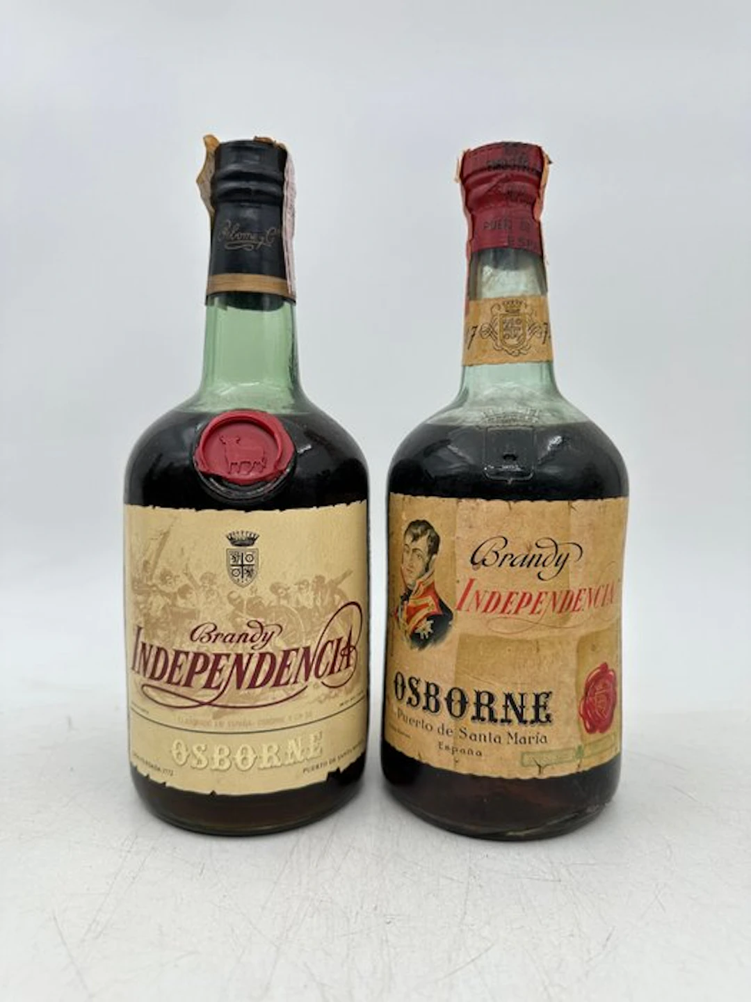 Osborne - brandy Independencia - b. 1970s - 75cl - 2 bottles