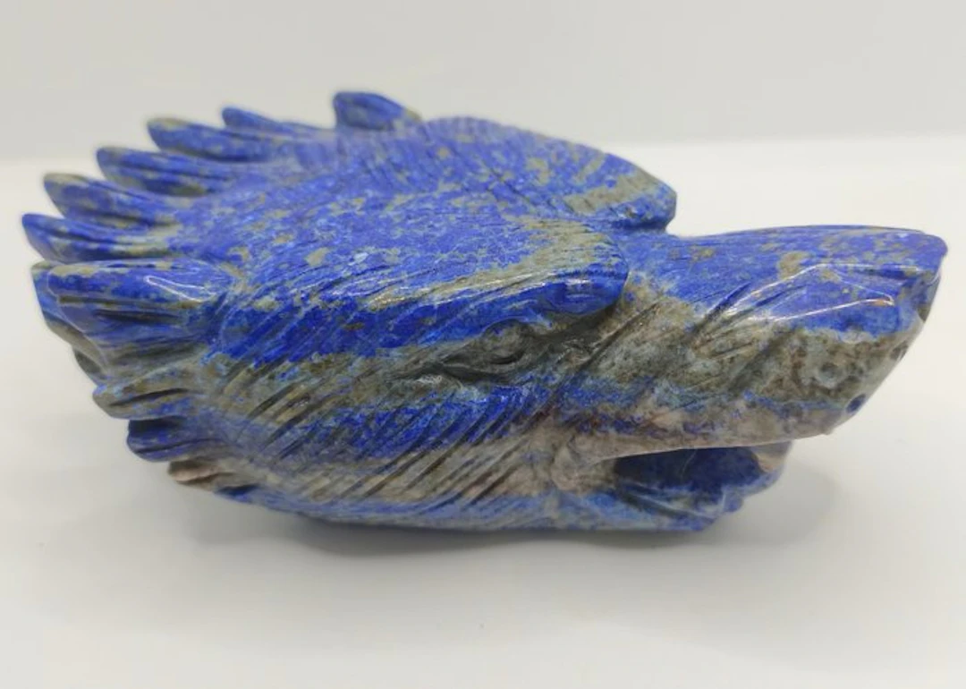 Top Color - Spectacular Lapis Lazuli Wolf- 348 g
