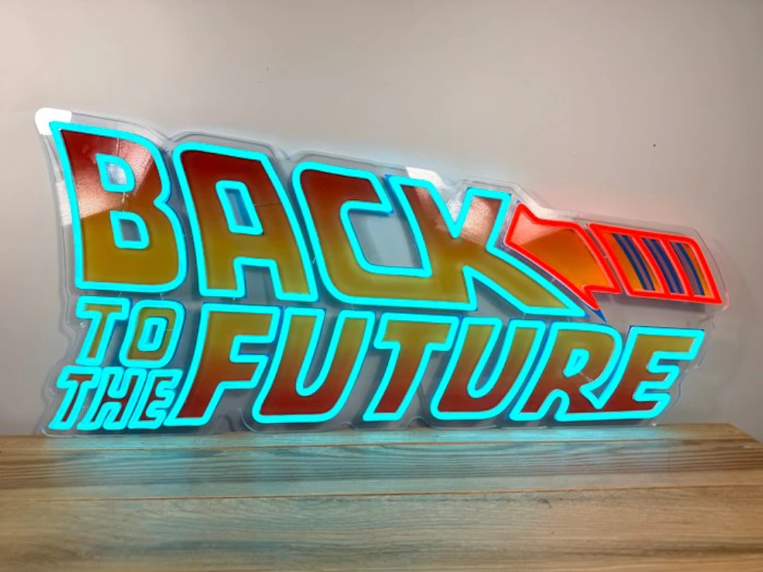 Back to the Future - Neon light sign - Plexiglass