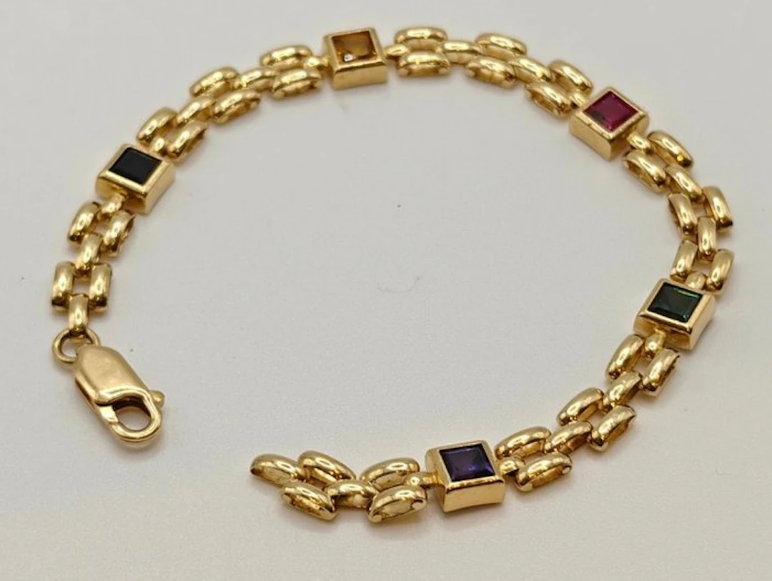 Bracelet - 18 kt. Yellow gold - Props not included
