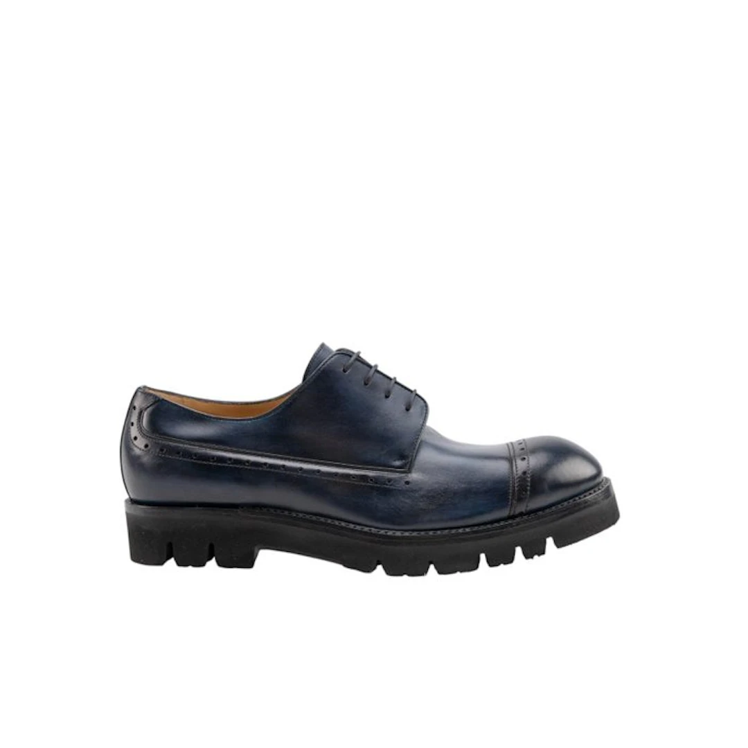 TESTONI - 8 UK - 42 IT - "Udine" Derby Shoes P.Rapid Top...