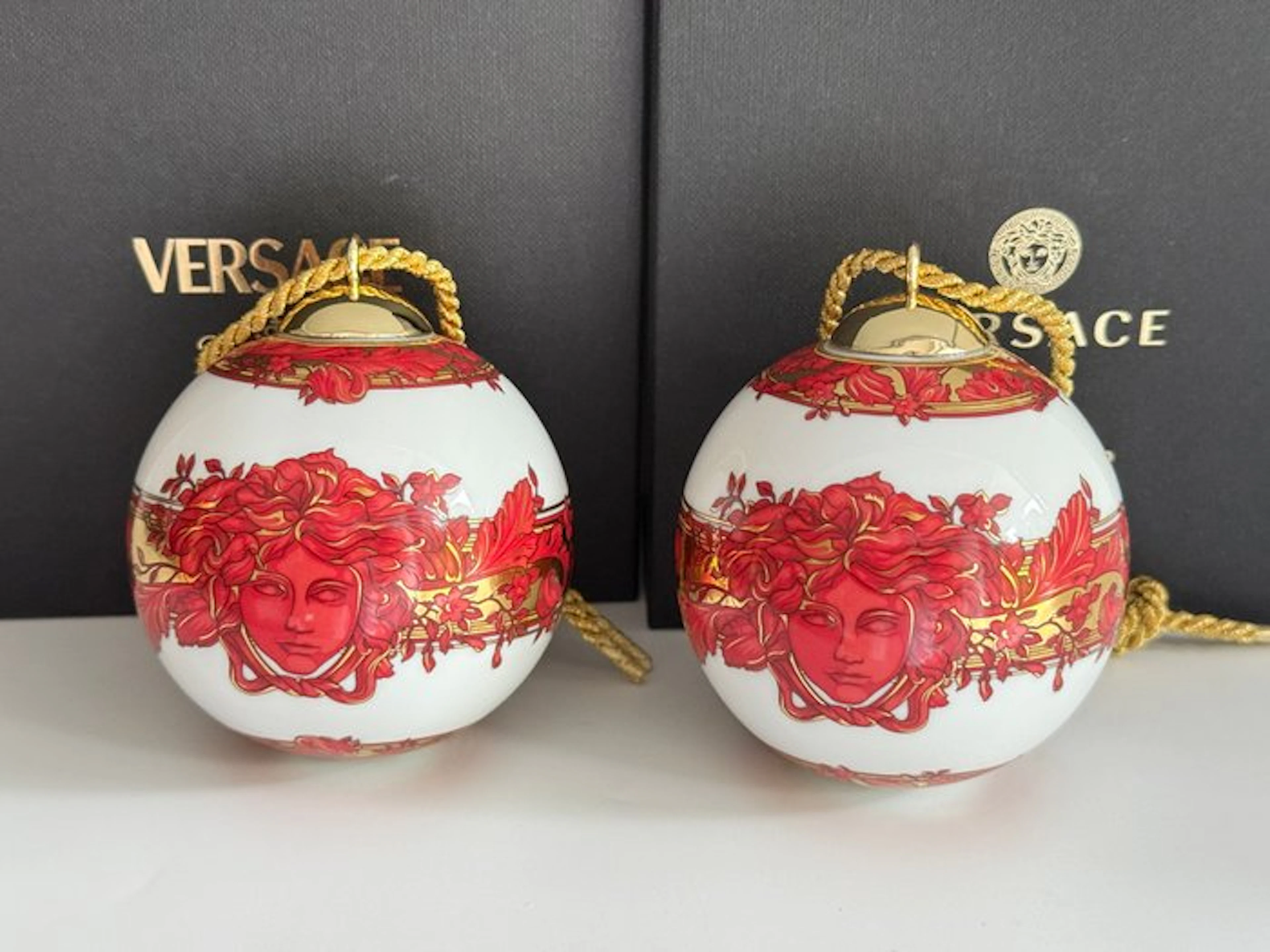 Versace - Christmas baubles Rosenthal (2) - Ornament Ø...