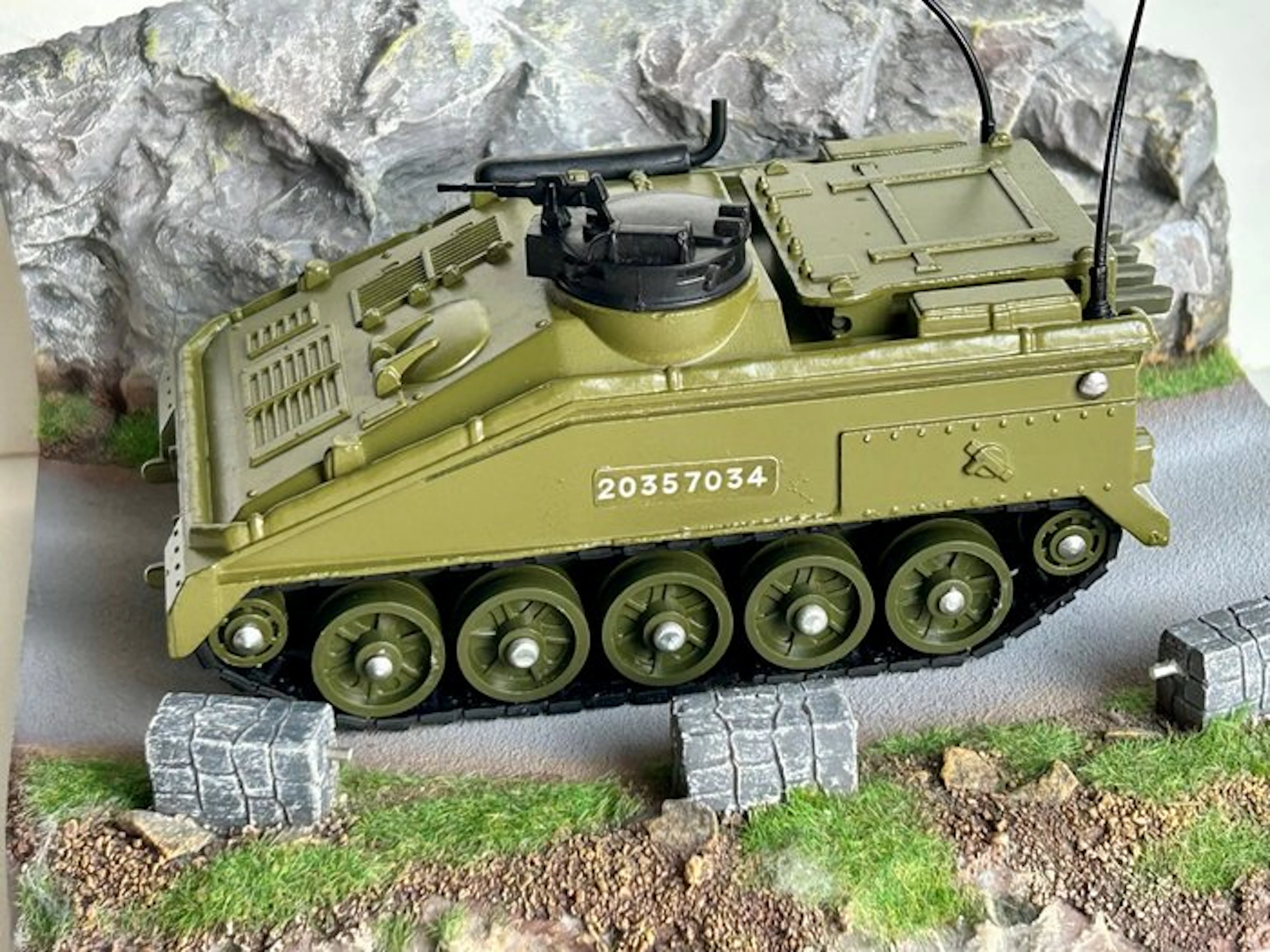 Dinky - Model car - Alvis Striker Anti-Tank Vehicle No...