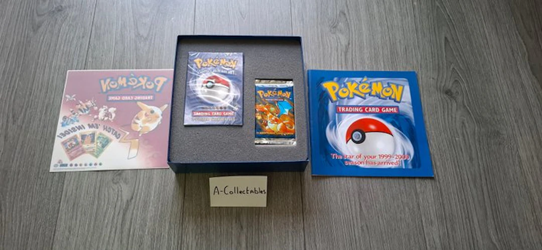 Pokémon Box - Pokemon Base Set Promotional Press Kit Box 1999 WOTC - WOTC