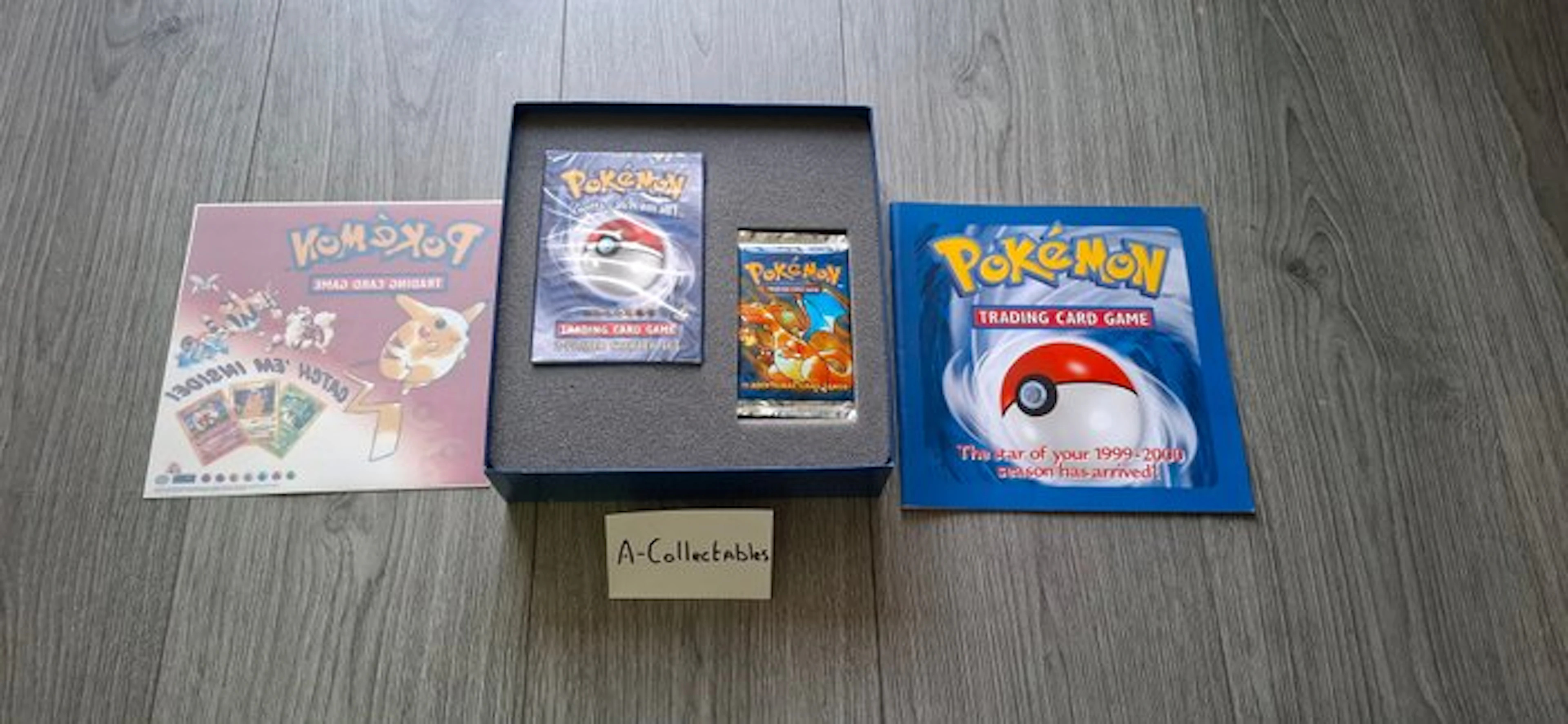 Pokémon Box - Pokemon Base Set Promotional Press Kit Box 1999 WOTC - WOTC