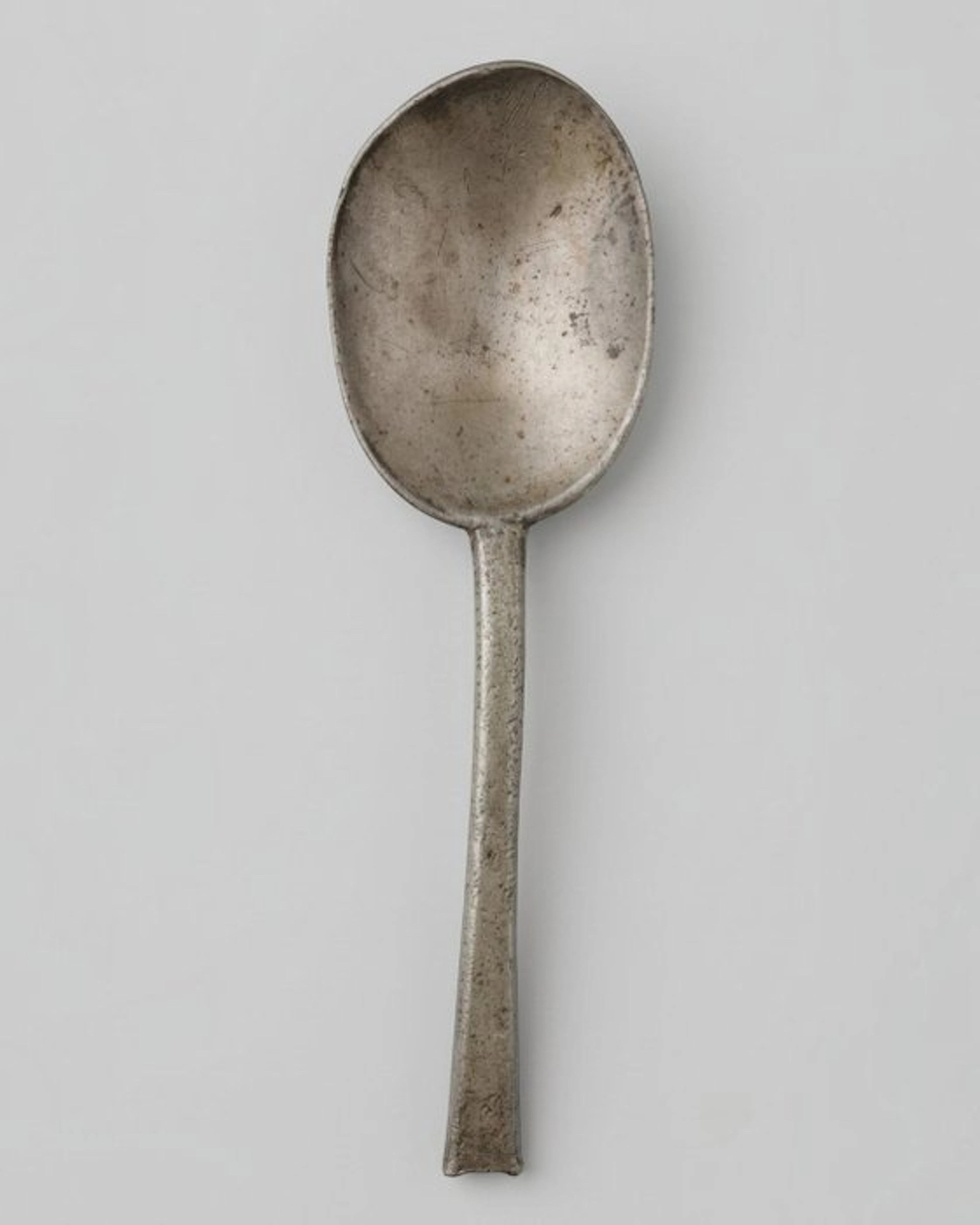 Serving spoon - Pewter - 17th c. Pewter Spoon