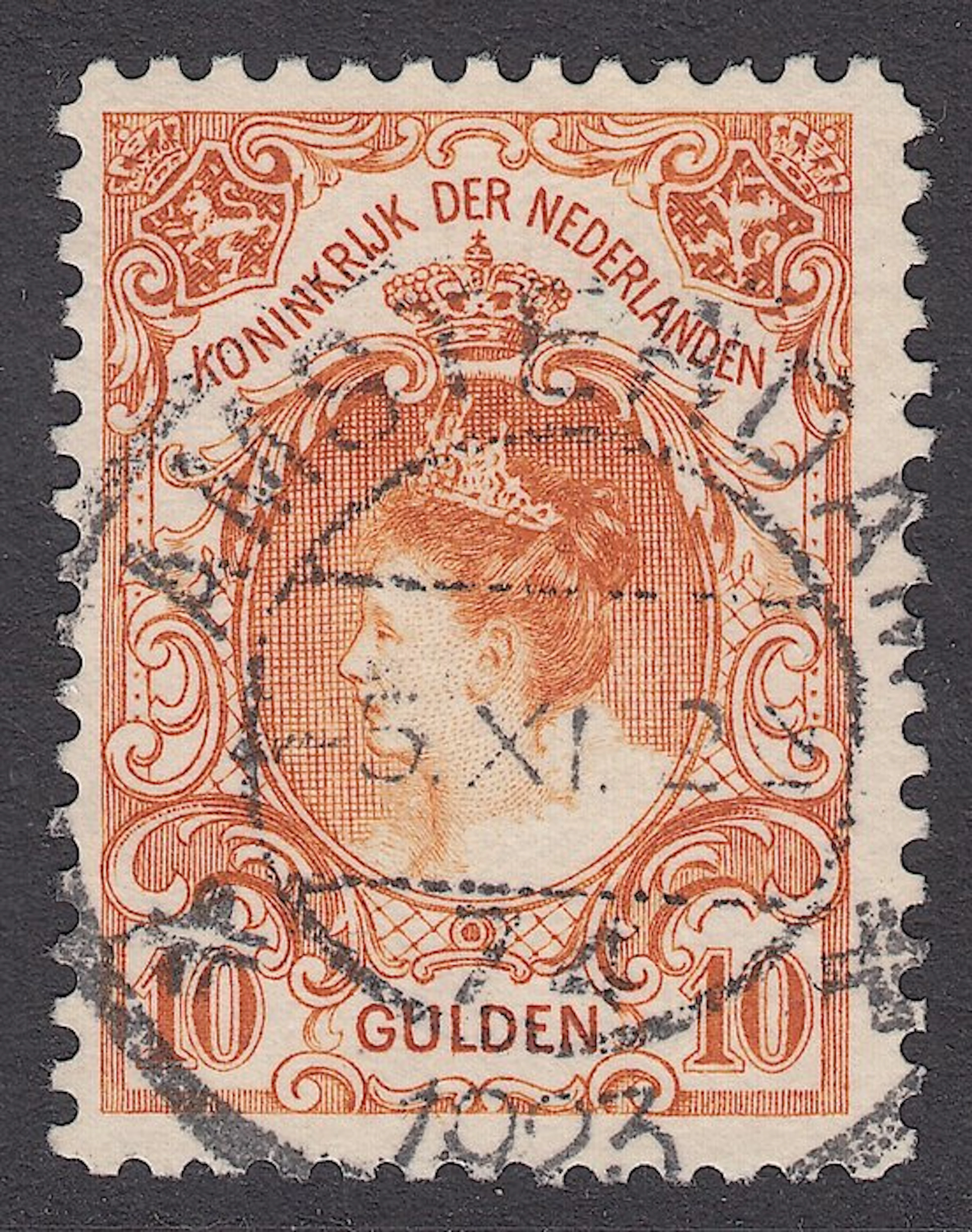 Netherlands 1905 - Queen Wilhelmina type 'Fur Collar' - NVPH 80