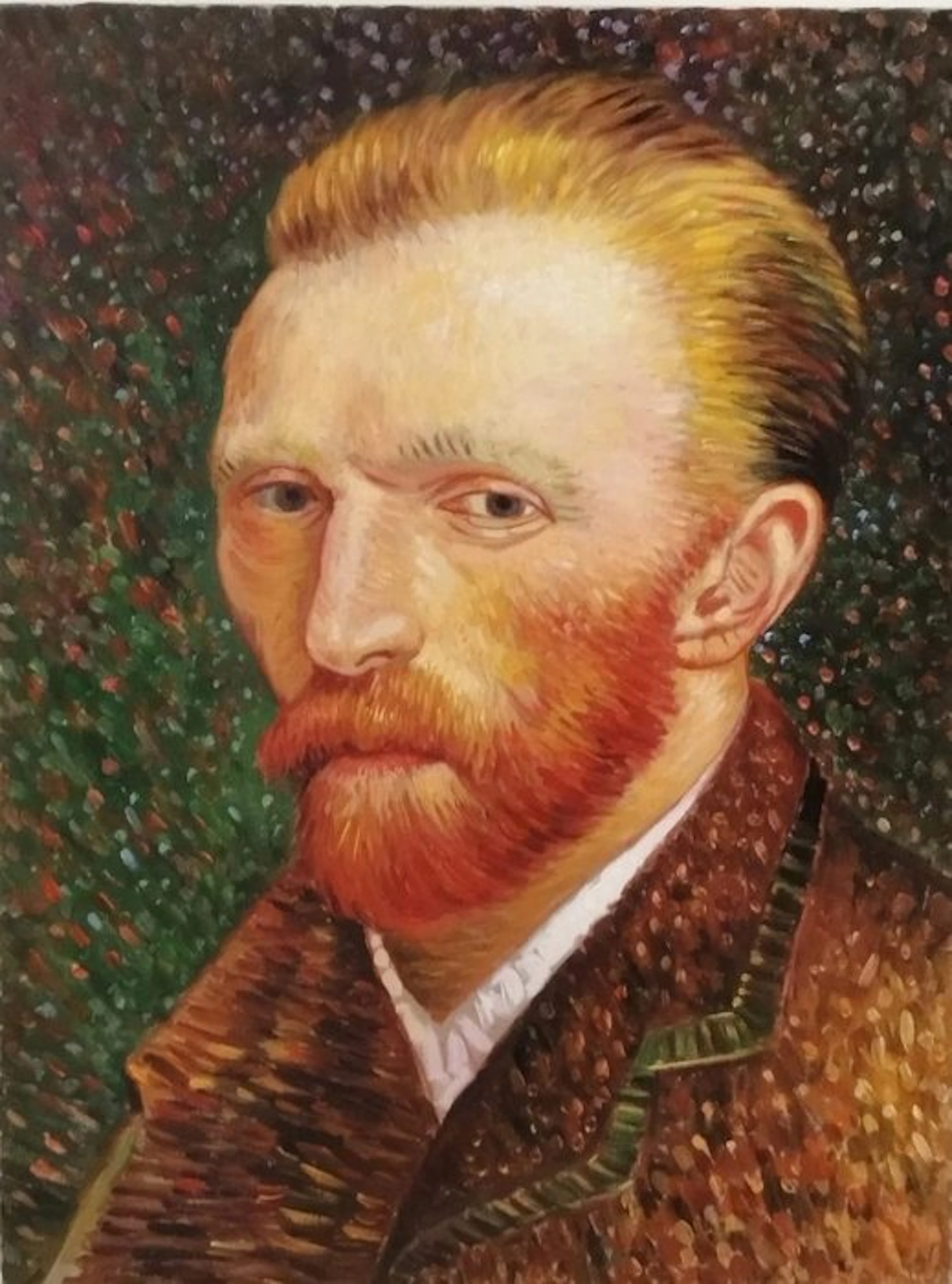 Anton Vasilenko (XX-XXI) - Autoritratto di Van Gogh, da Van Gogh