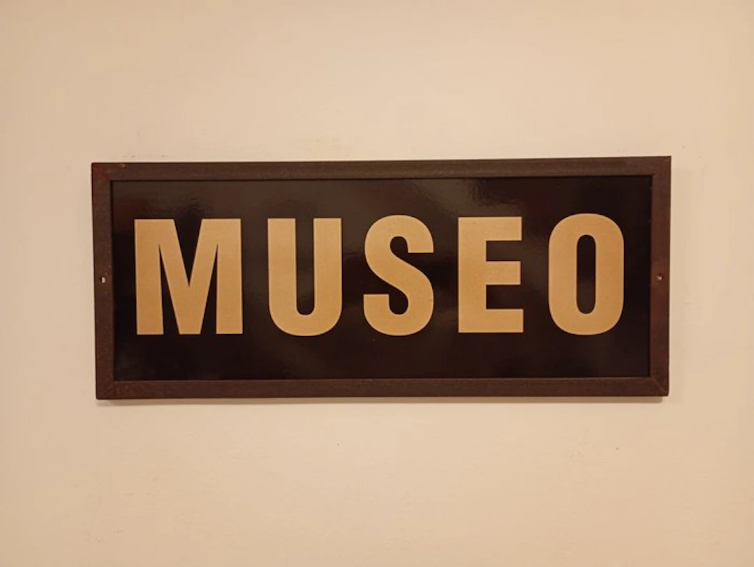 Marchesin insegne Rovigo - Iron sign - Museo - Advertising sign - 1970 - Iron