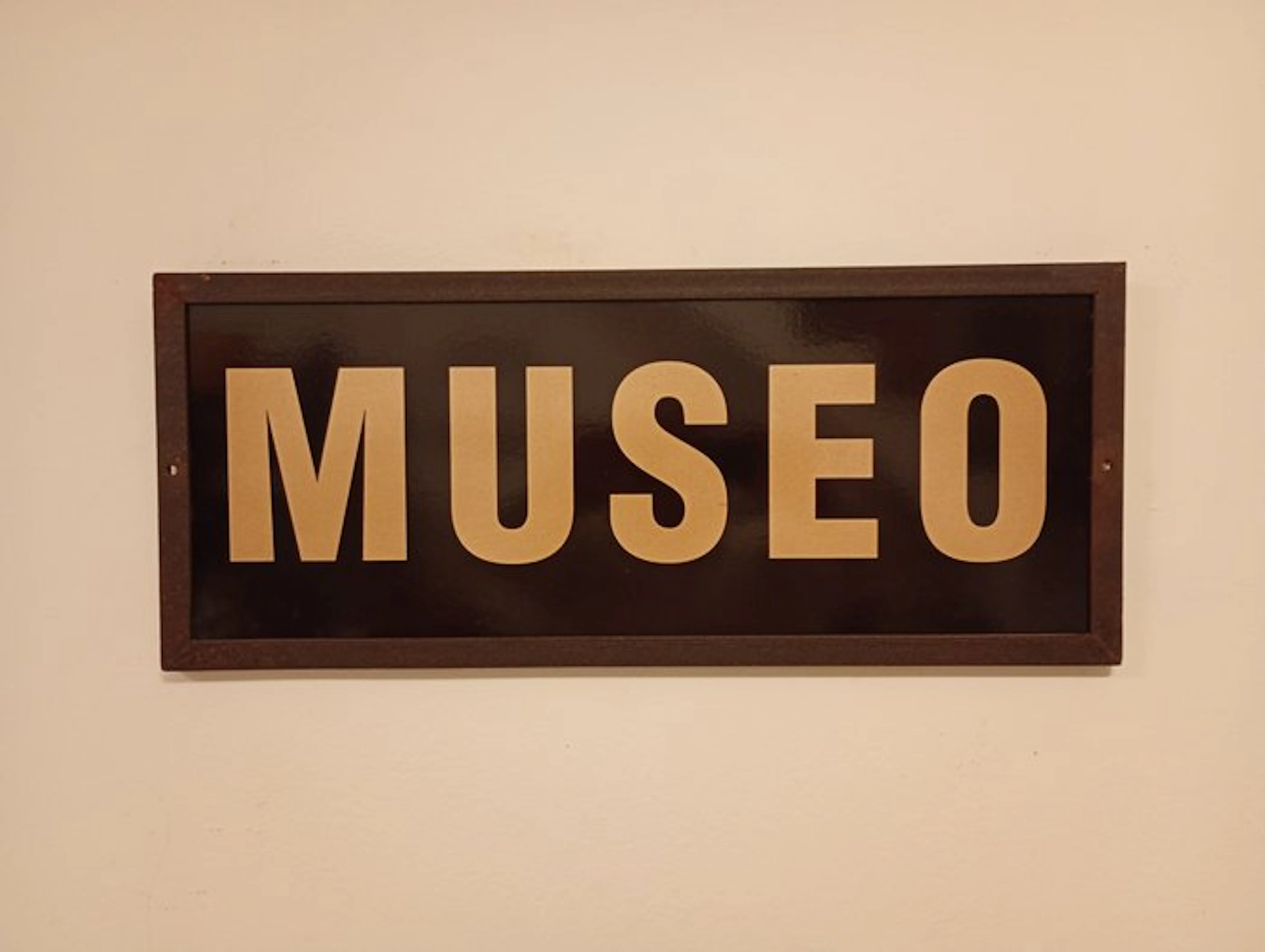 Marchesin insegne Rovigo - Iron sign - Museo - Advertising sign - 1970 - Iron