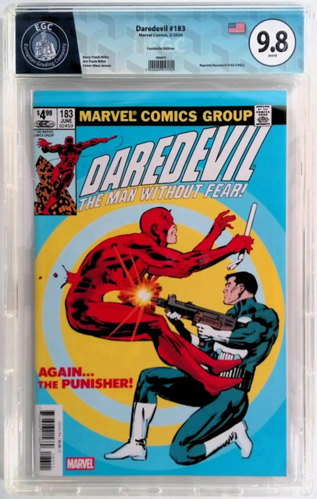 Daredevil #183 - EGC 9.8 (Facsimile Edition) - 1 Graded...