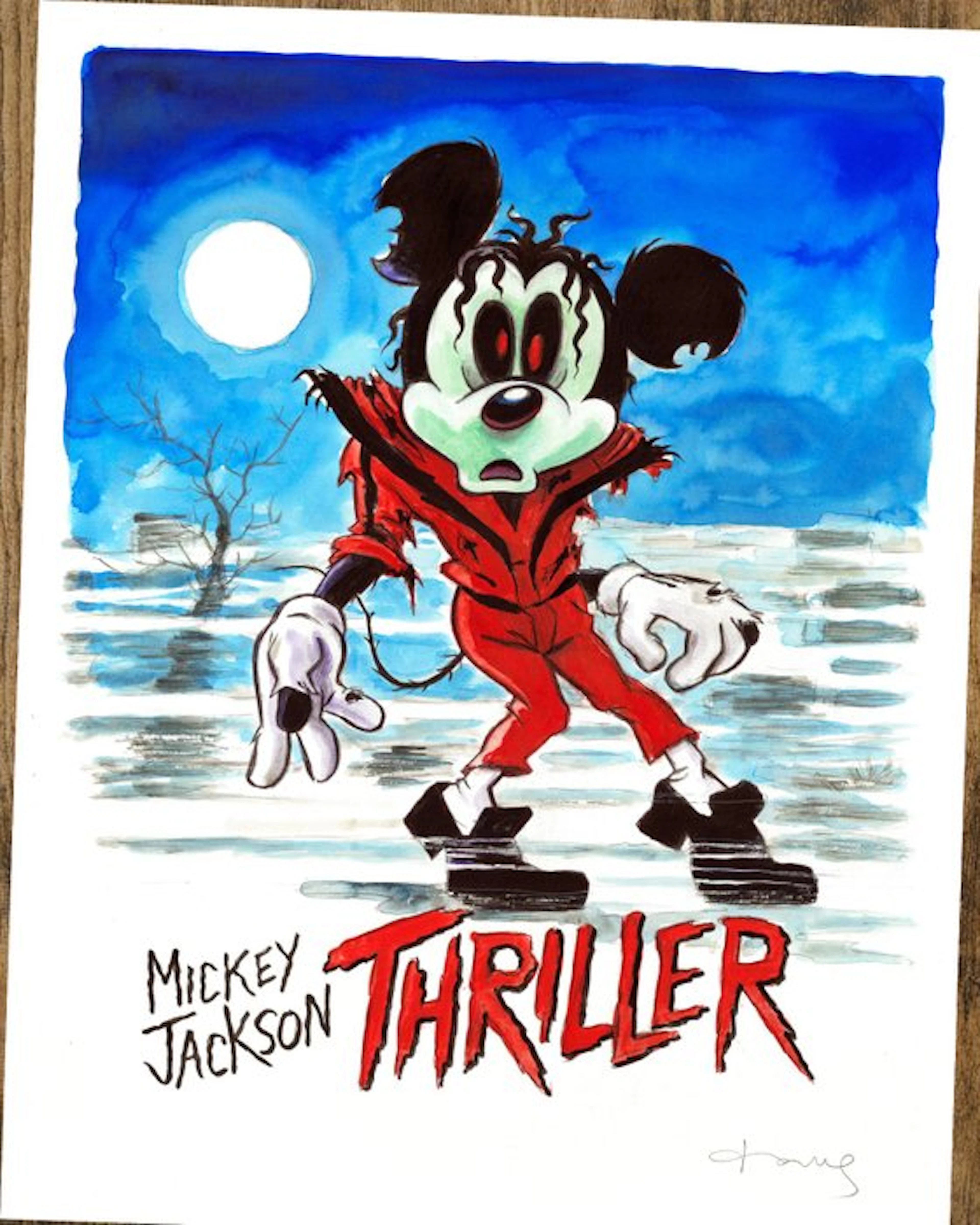 Tony Fernandez - Mickey Inspired by Michael Jackson...