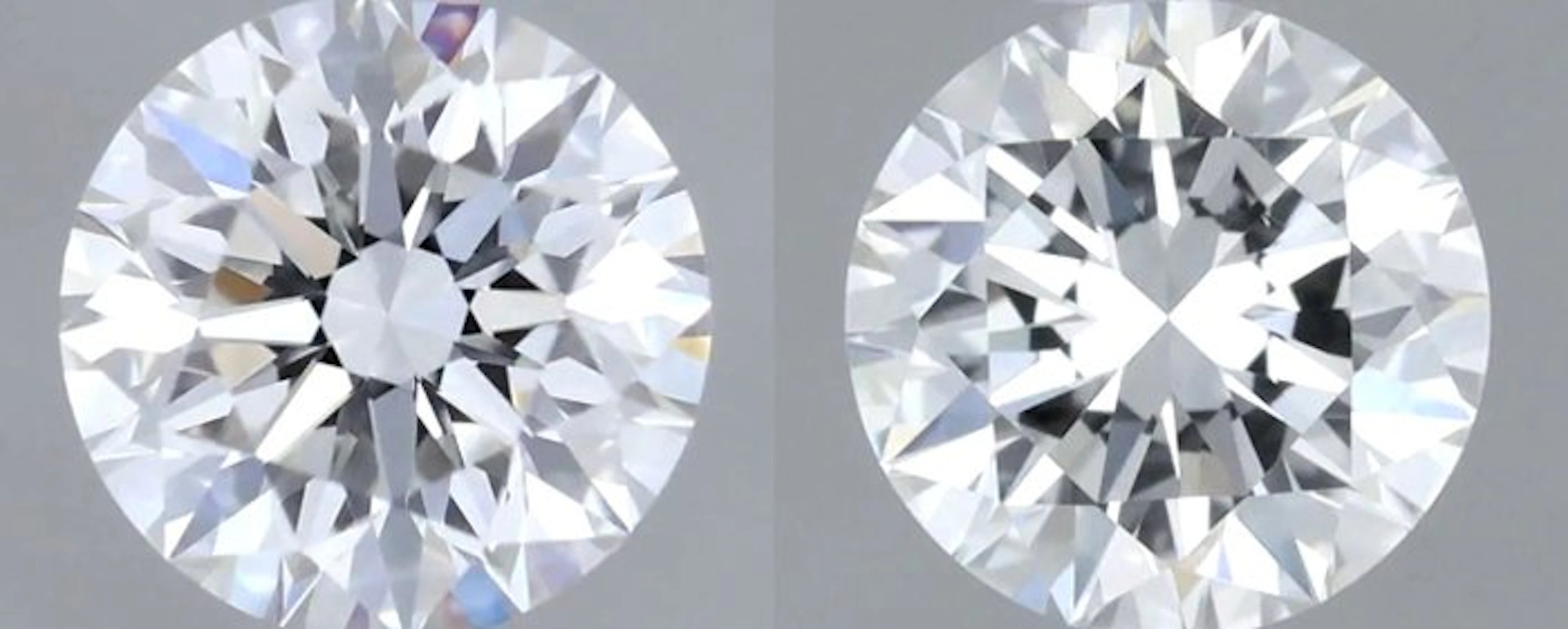 No reserve price - 2 pcs Diamond (Natural) - 0.60 ct...