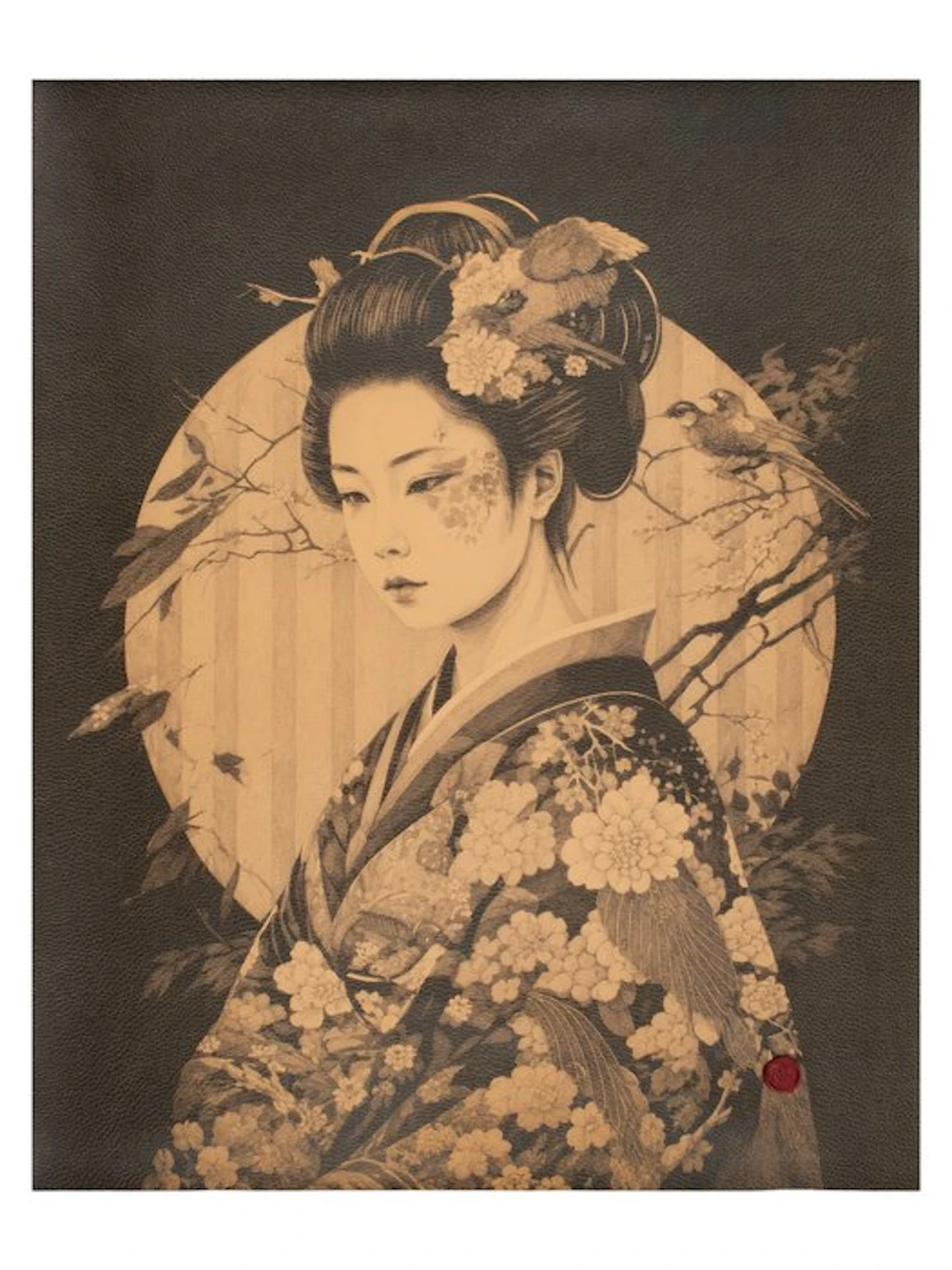 Artistic Tapestry “Harmony of the East” – Print on...