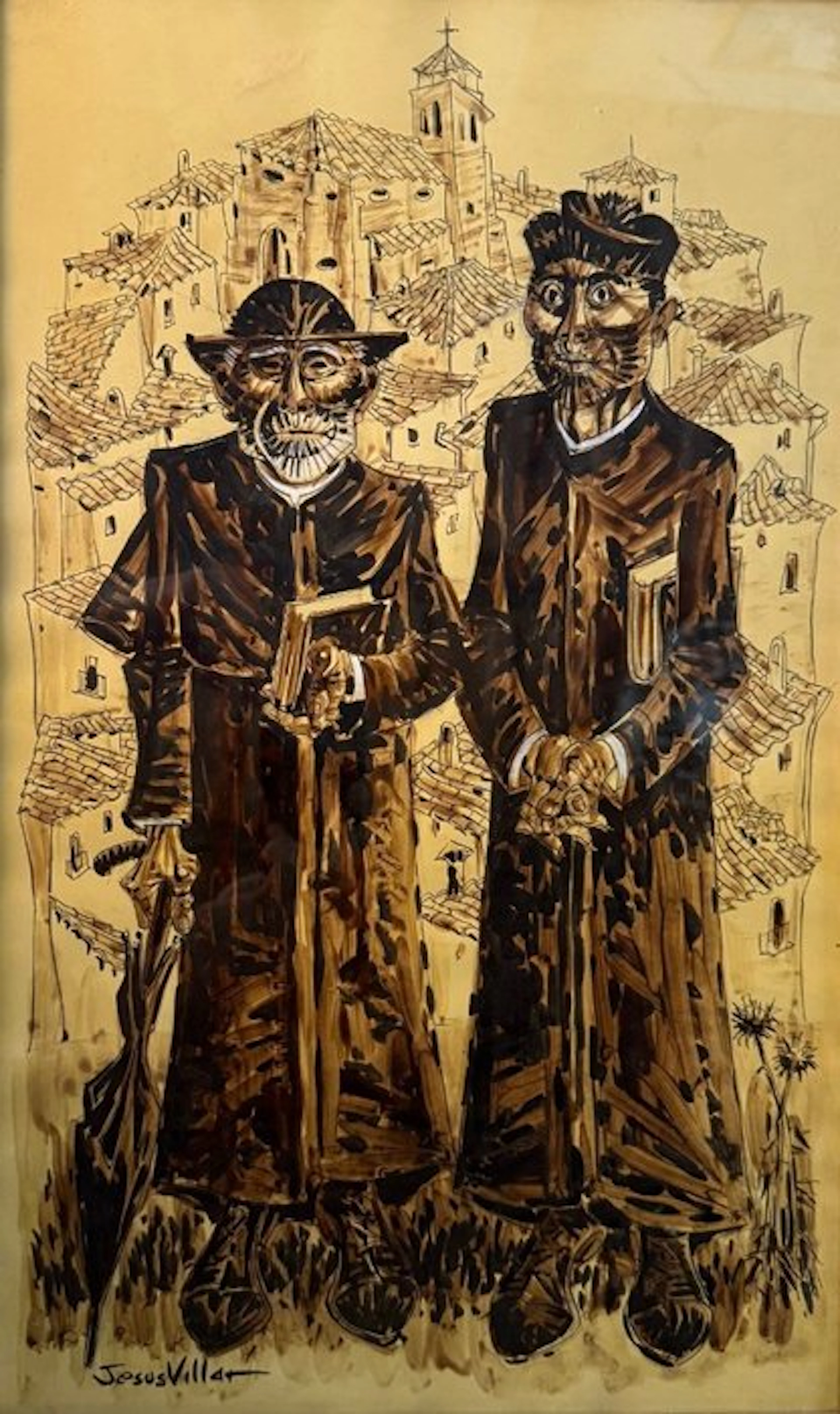 Jesus Villar (1930-2015) - Escena Pastoril